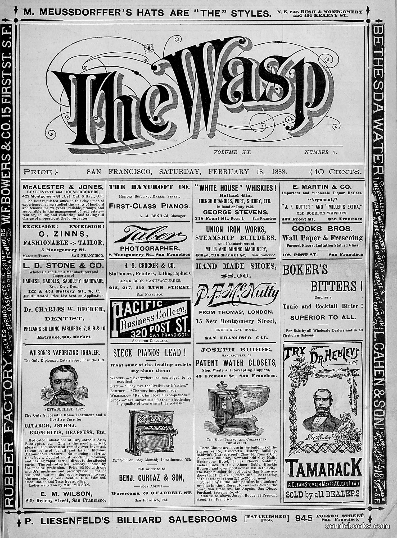 The Wasp — 1888 — page 128 of 526