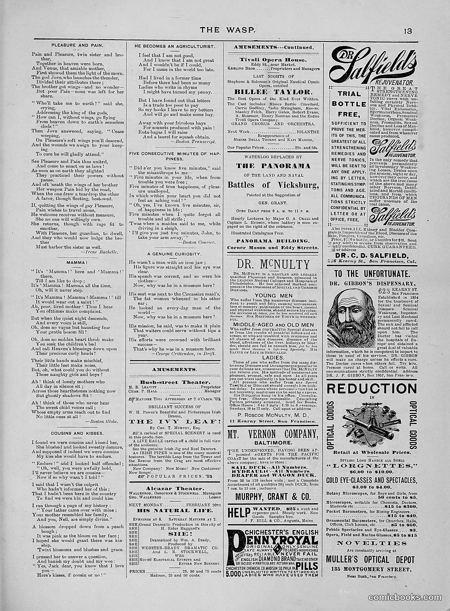 The Wasp — 1888 — page 142 of 526