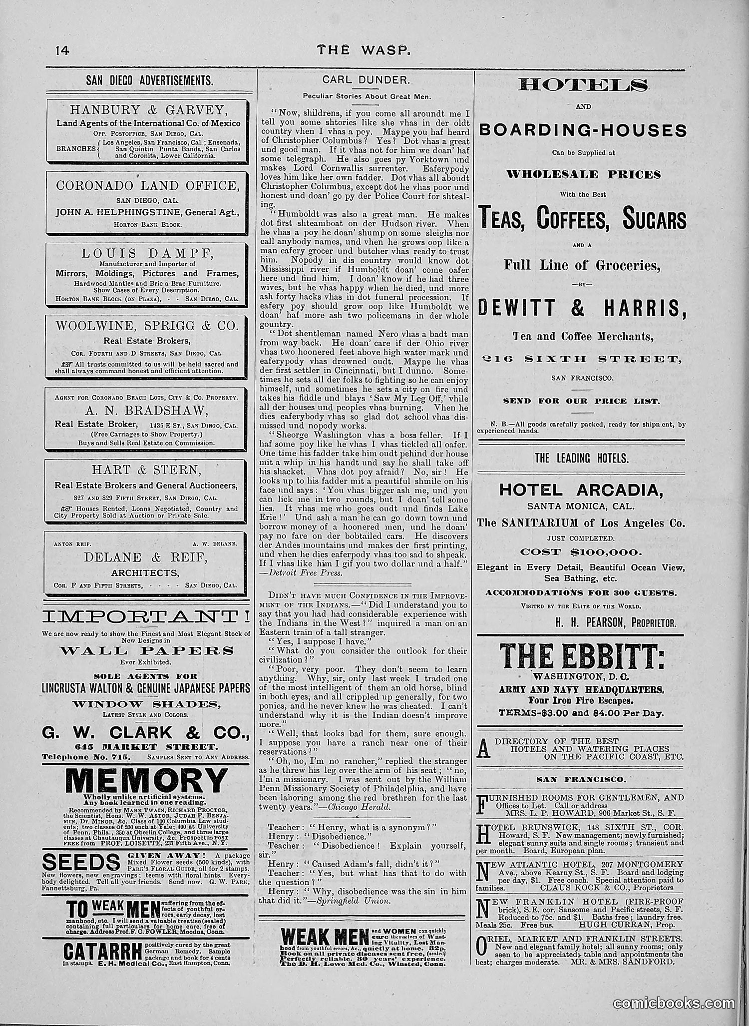 The Wasp — 1888 — page 143 of 526