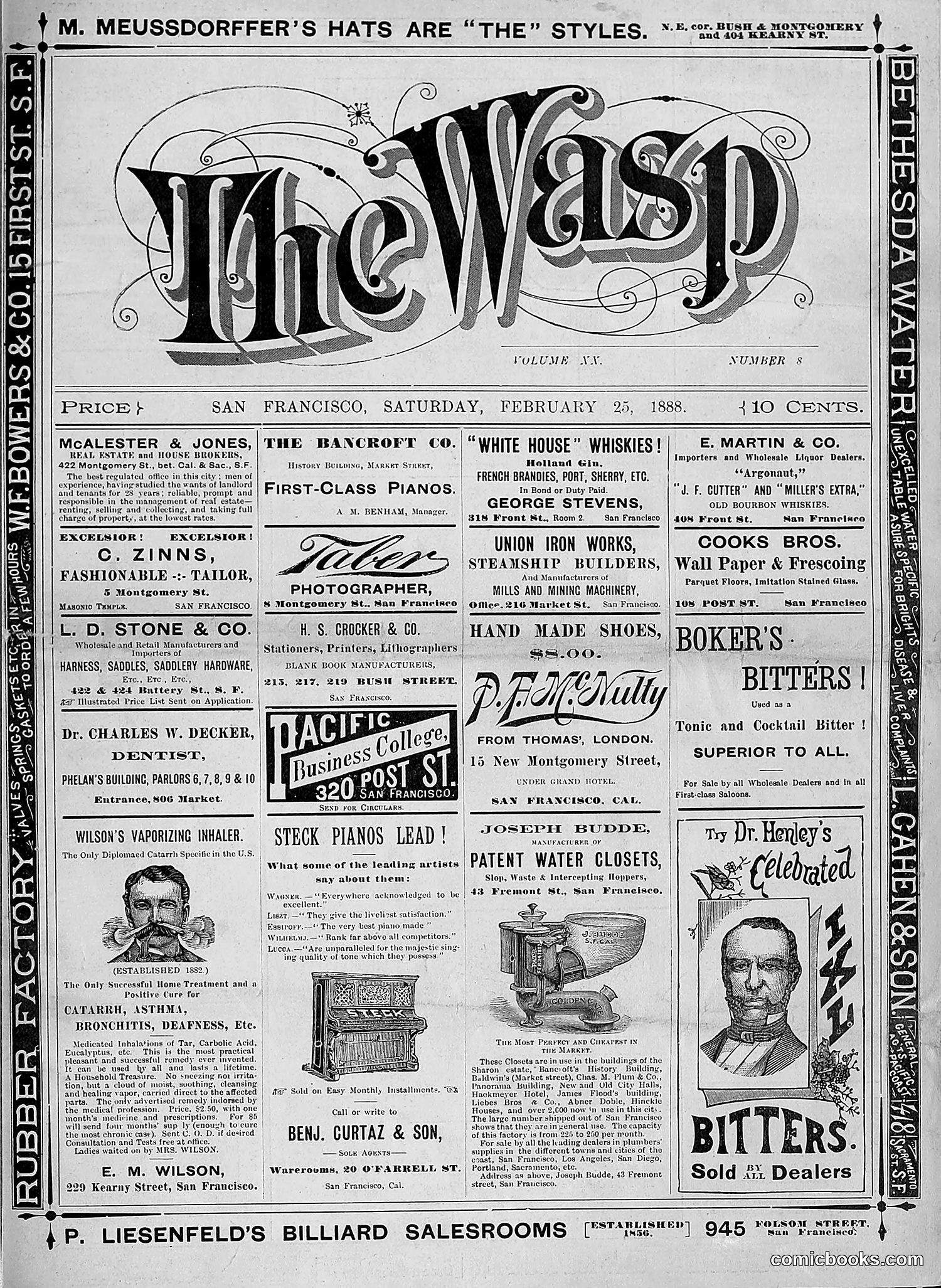 The Wasp — 1888 — page 148 of 526