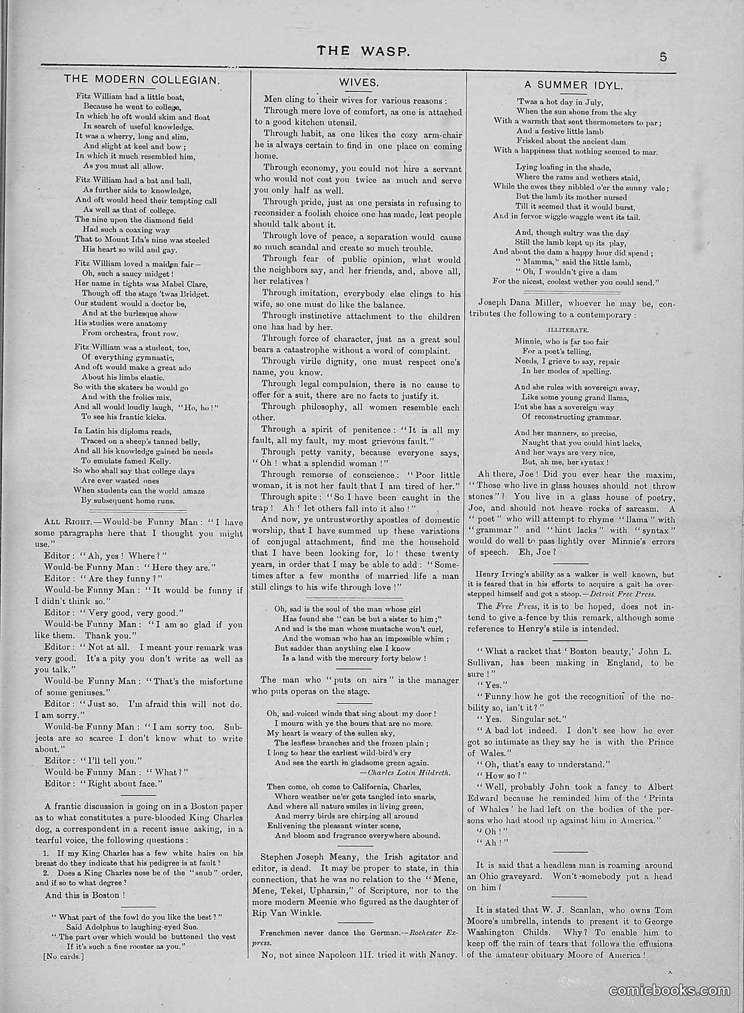 The Wasp — 1888 — page 154 of 526