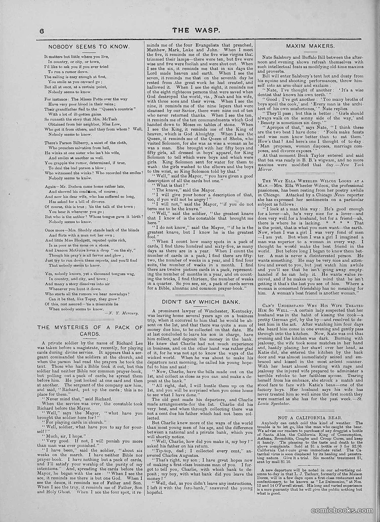 The Wasp — 1888 — page 155 of 526