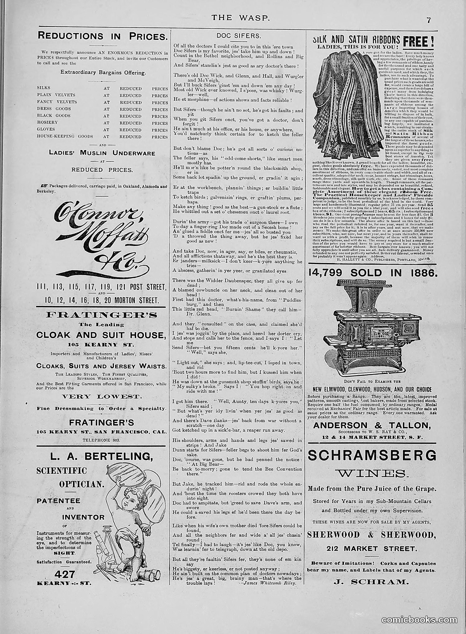 The Wasp — 1888 — page 156 of 526
