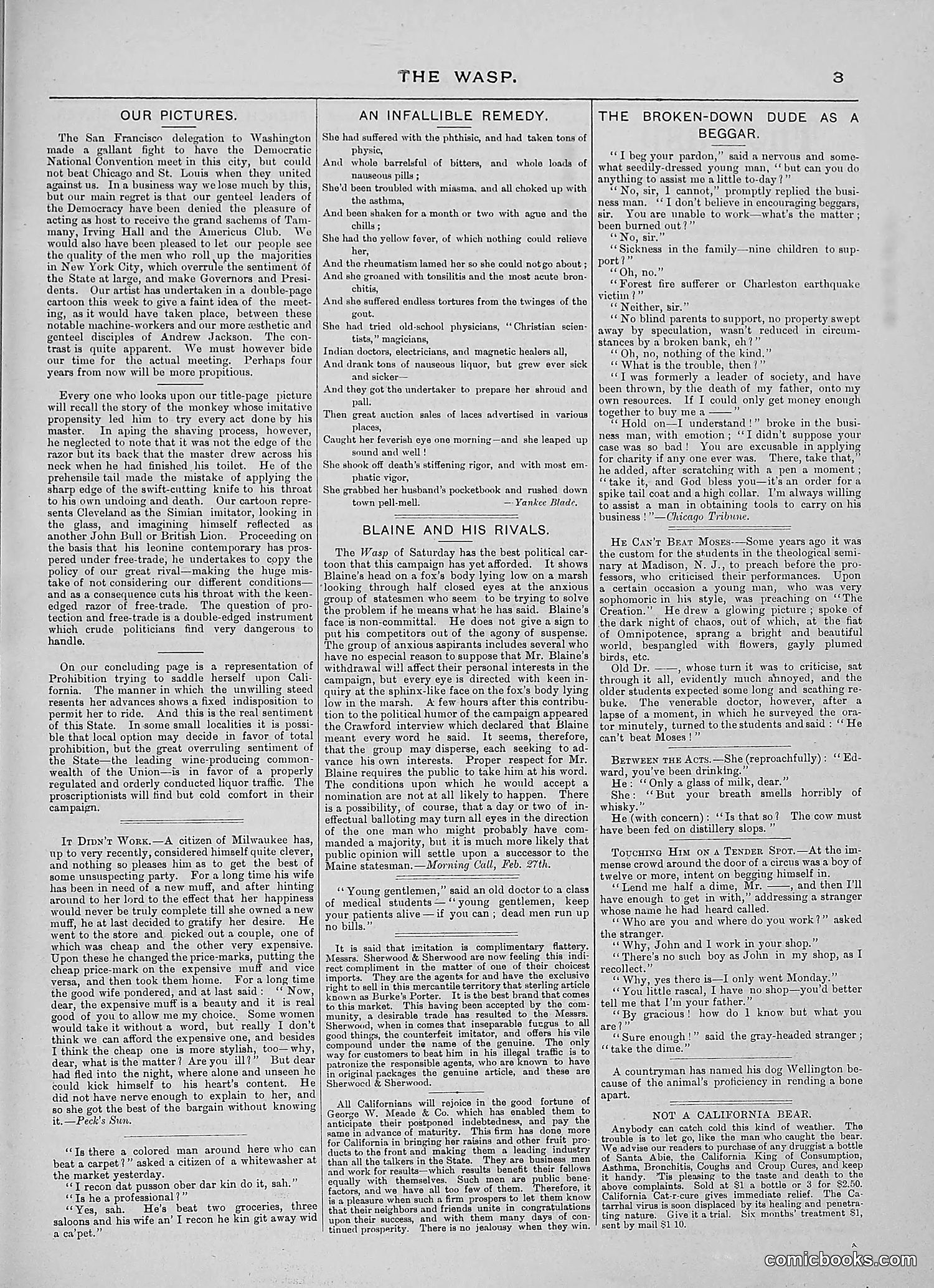 The Wasp — 1888 — page 172 of 526