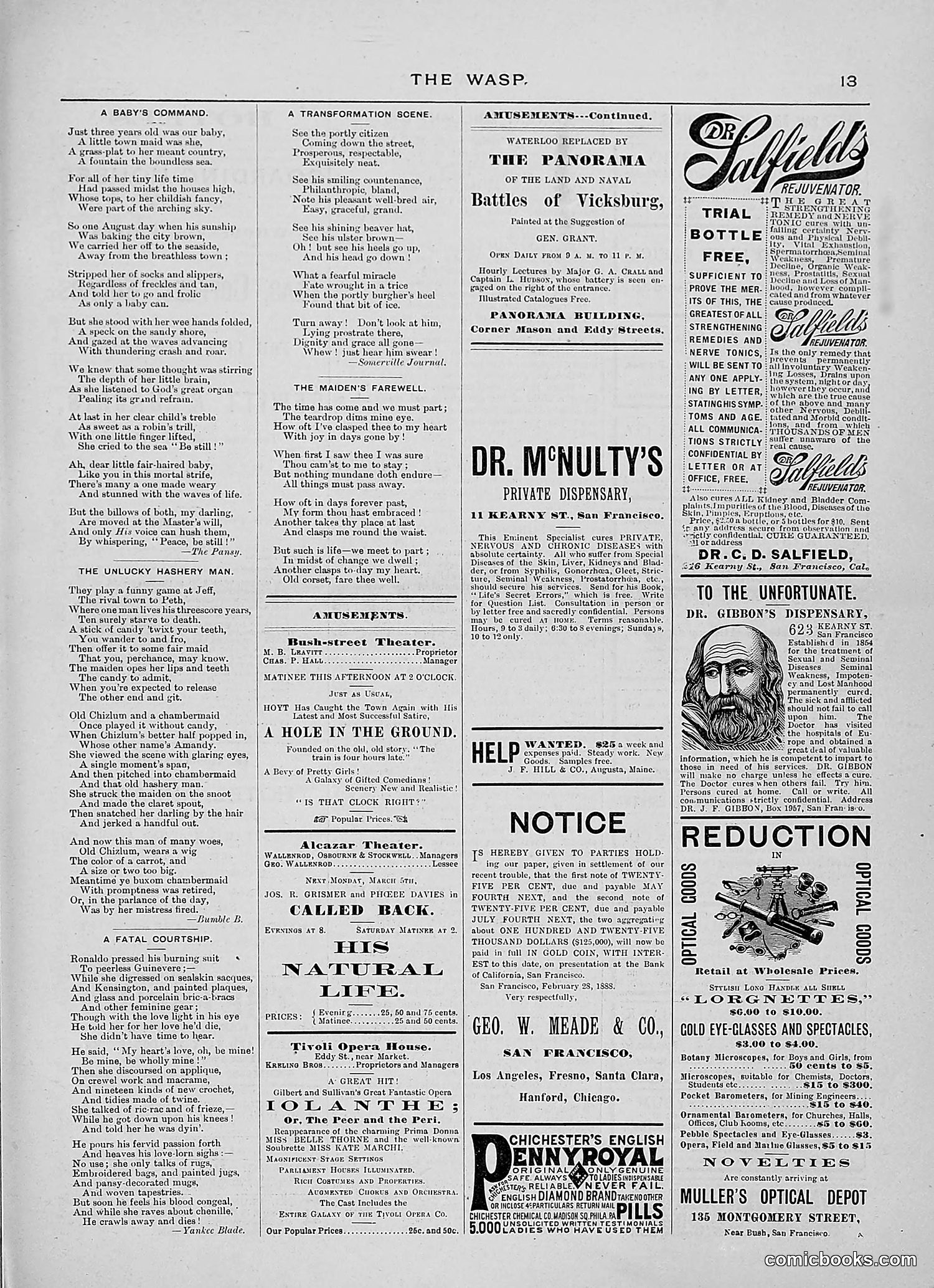 The Wasp — 1888 — page 182 of 526