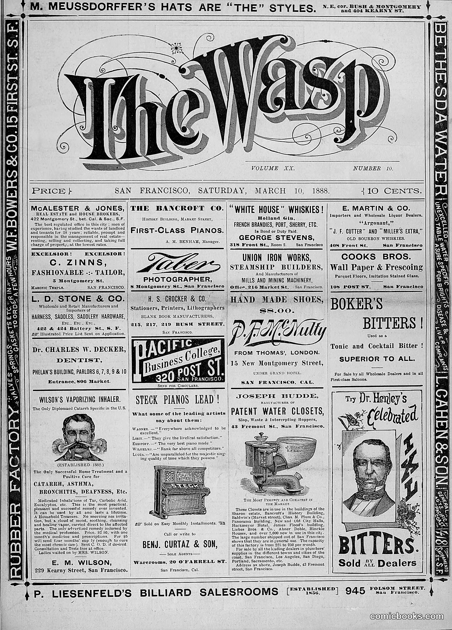 The Wasp — 1888 — page 190 of 526