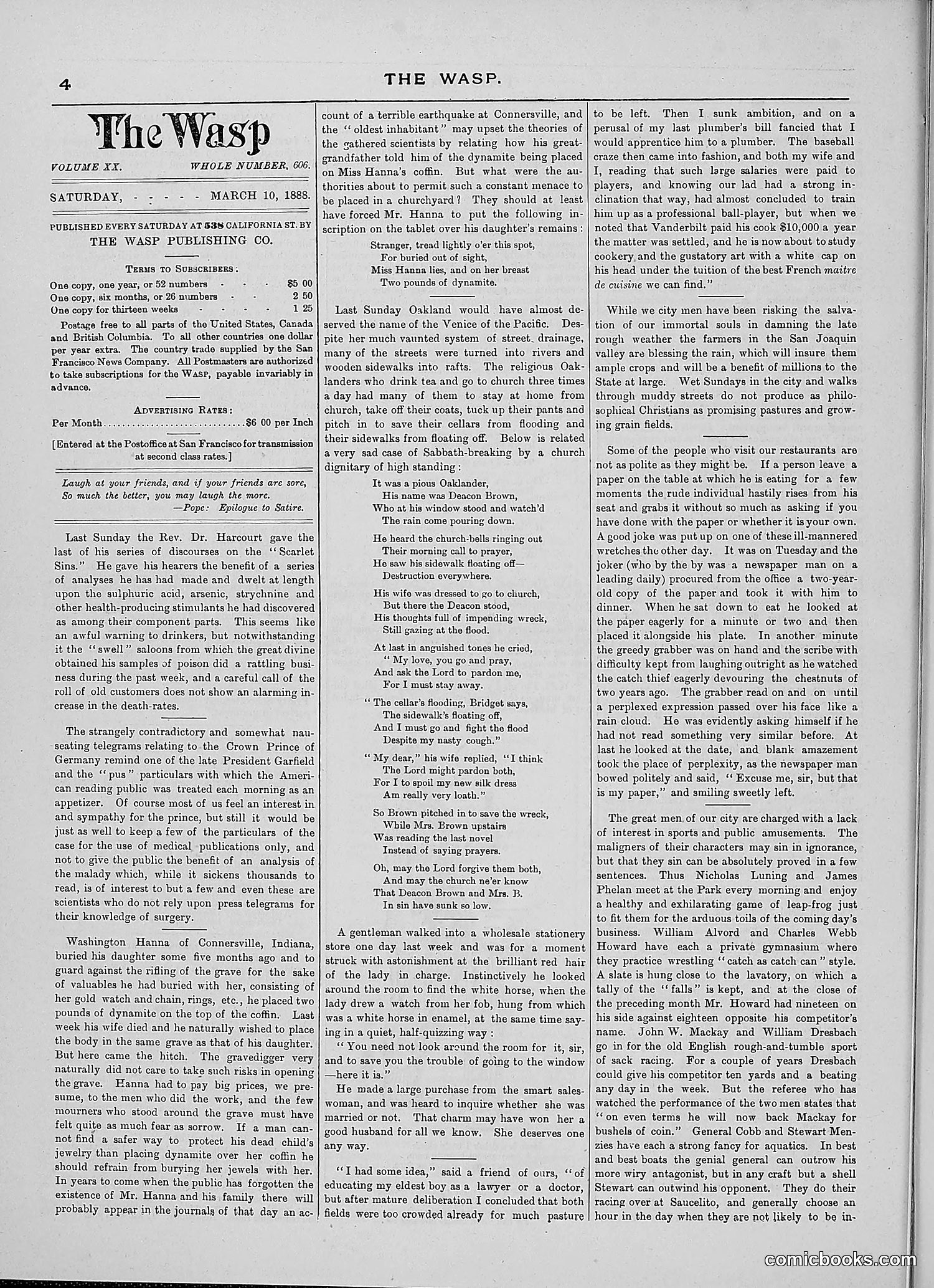 The Wasp — 1888 — page 195 of 526