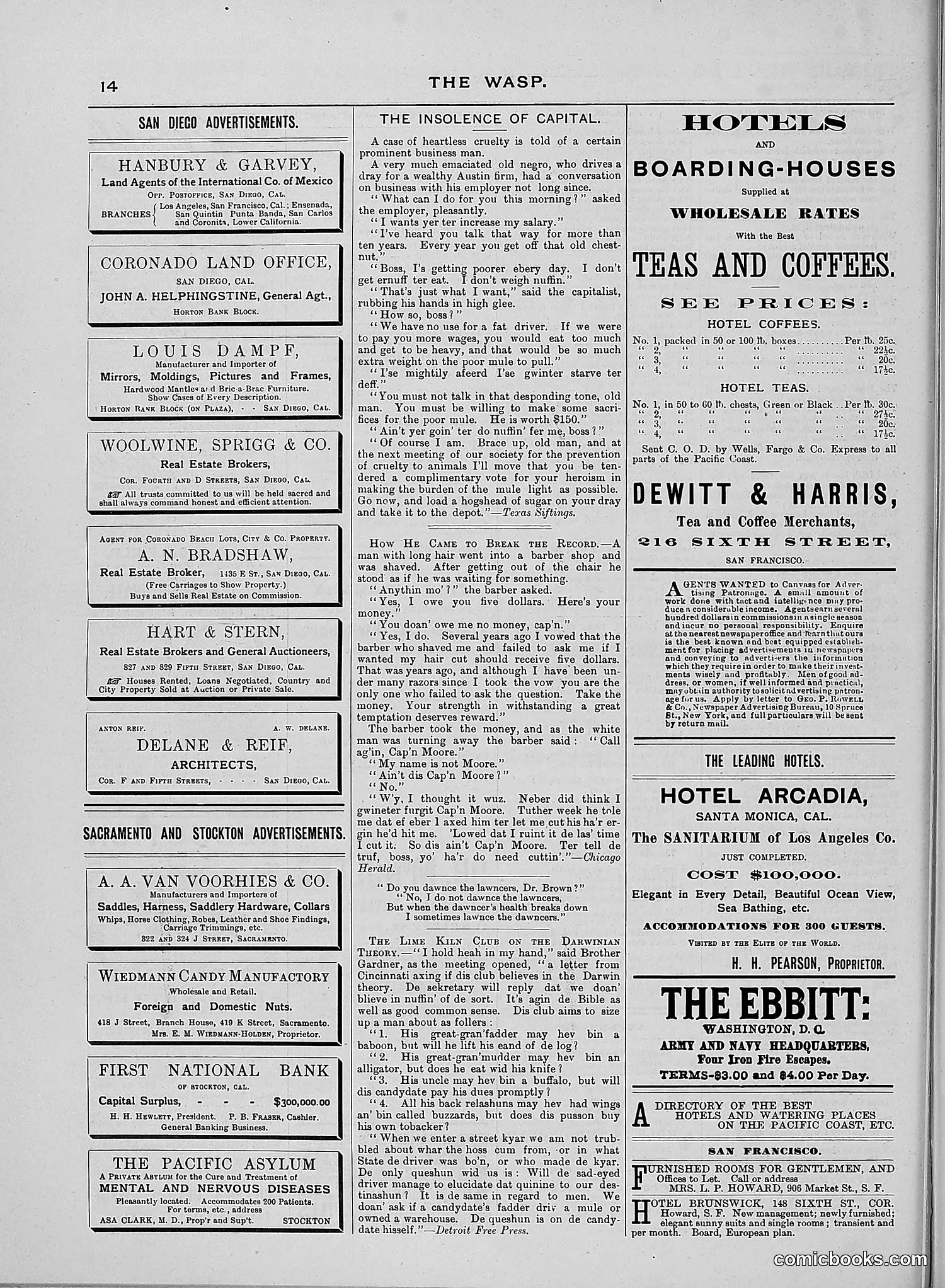 The Wasp — 1888 — page 225 of 526
