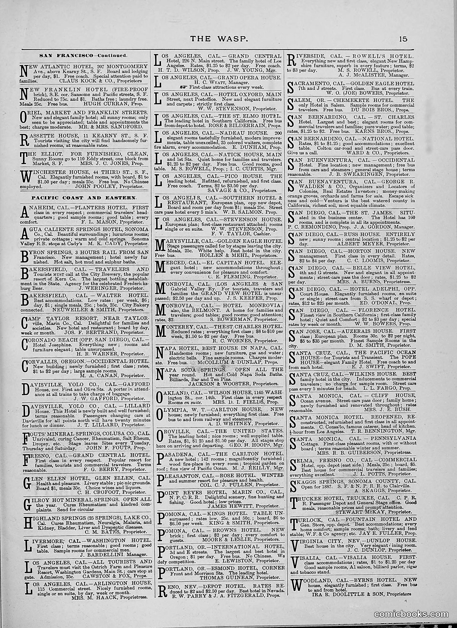 The Wasp — 1888 — page 226 of 526