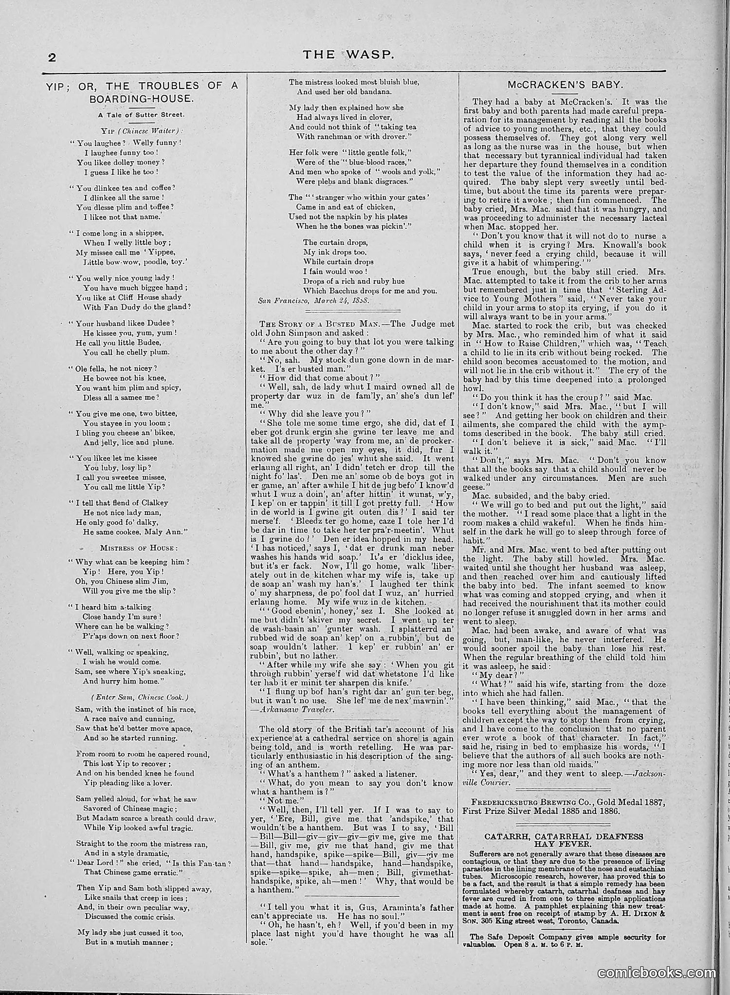 The Wasp — 1888 — page 233 of 526