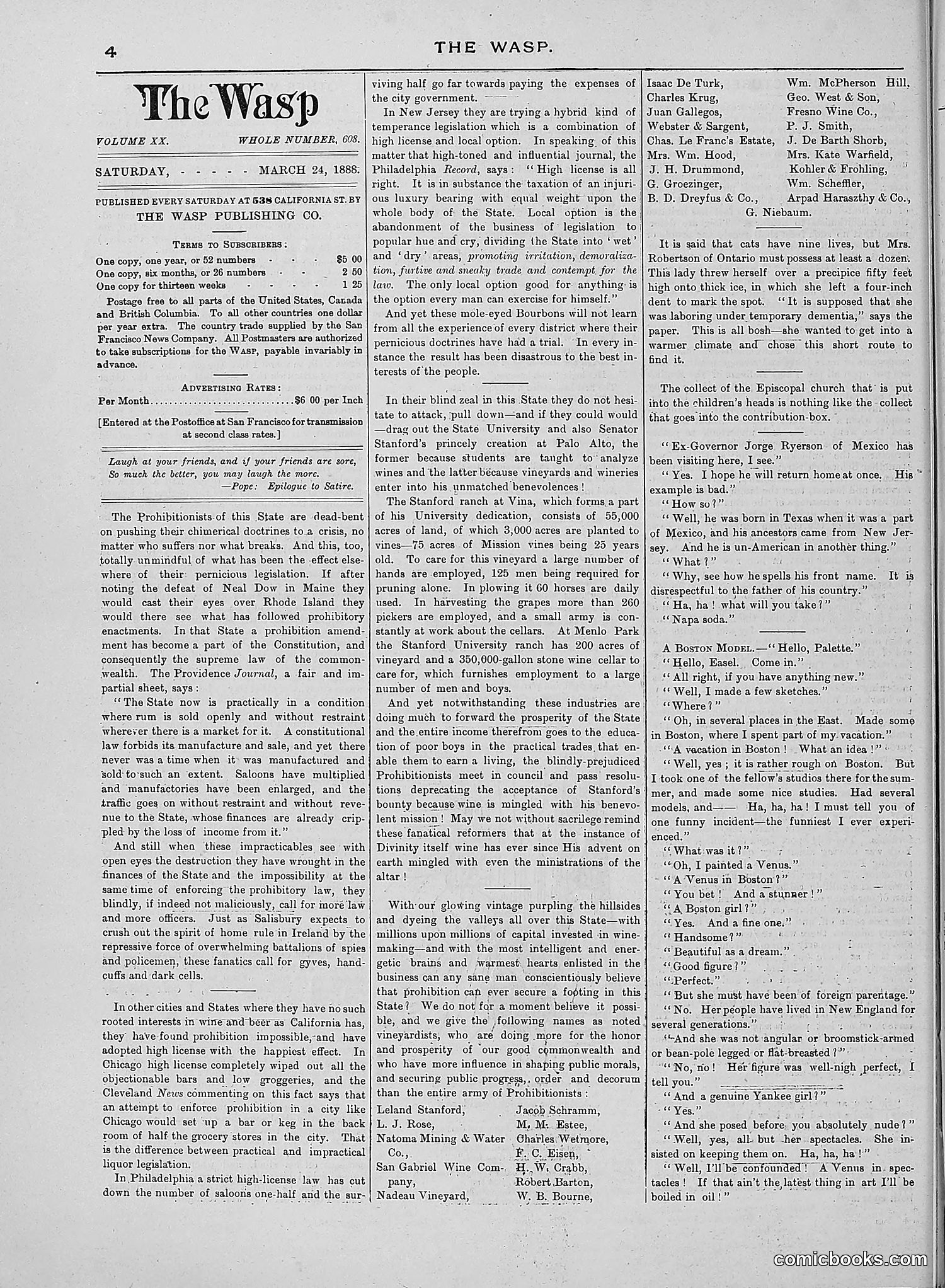 The Wasp — 1888 — page 235 of 526