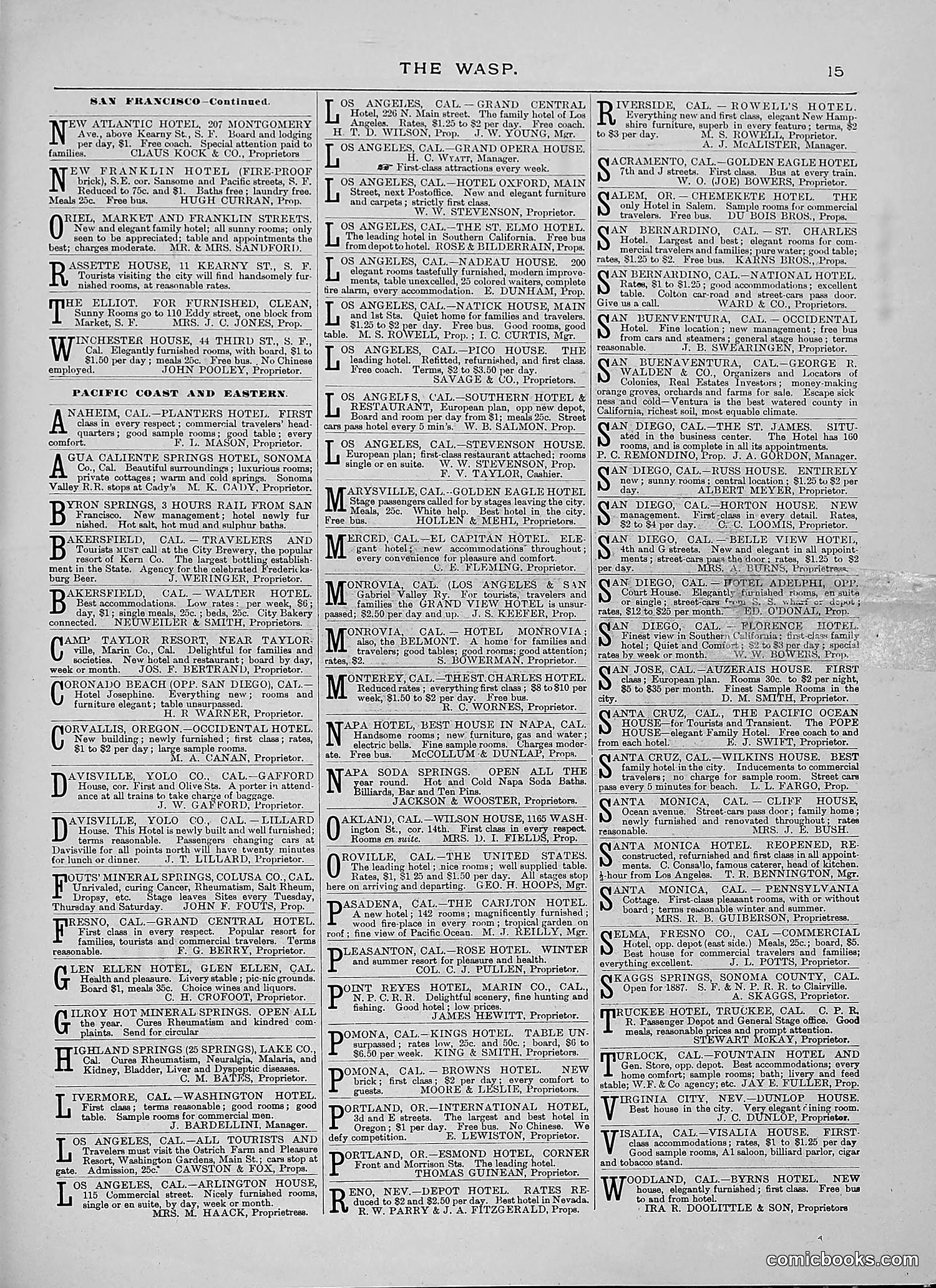 The Wasp — 1888 — page 246 of 526