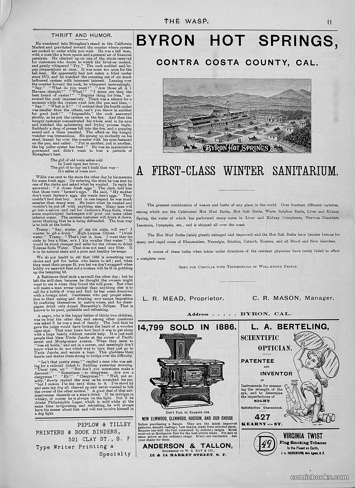 The Wasp — 1888 — page 262 of 526