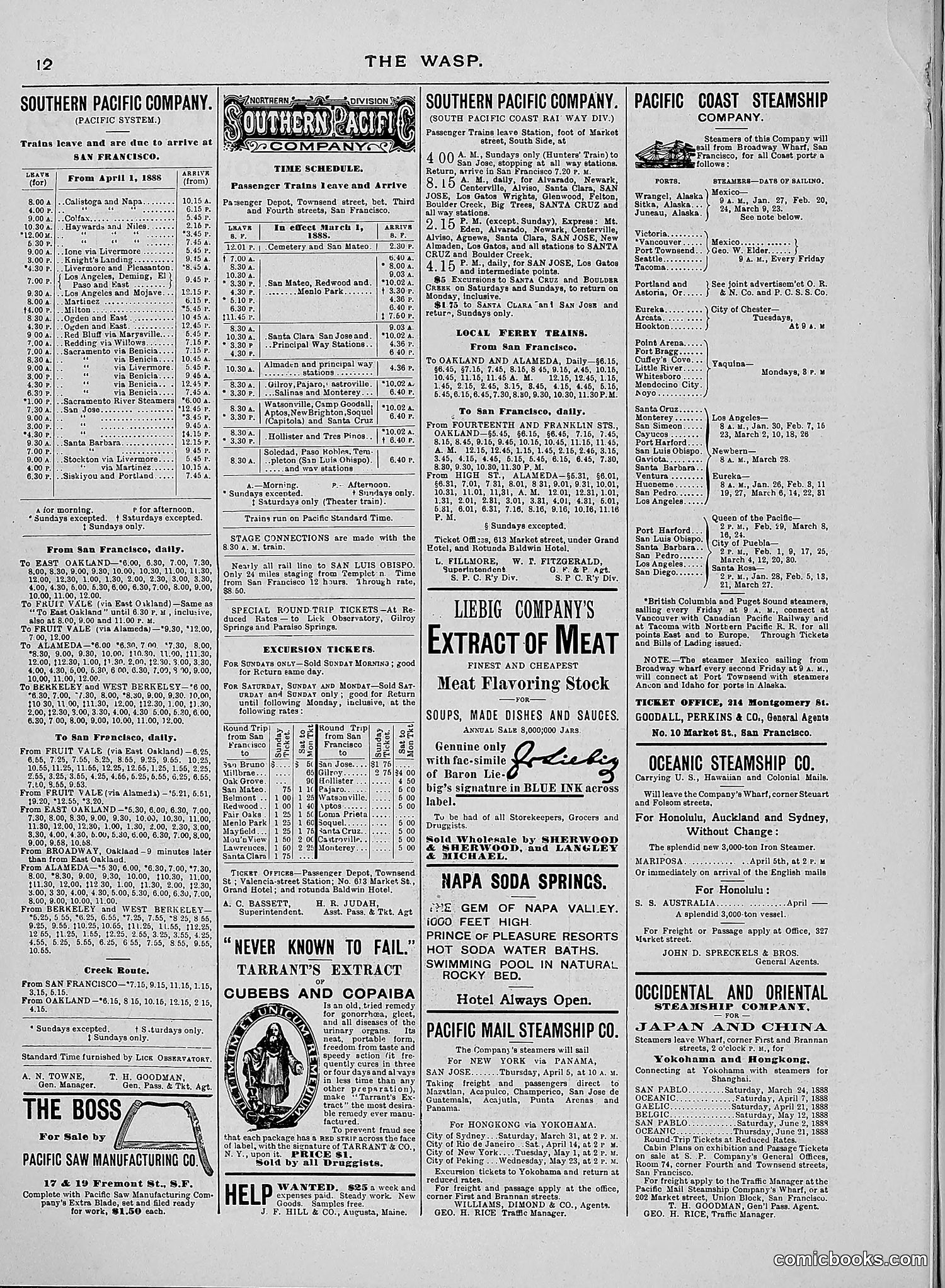 The Wasp — 1888 — page 263 of 526