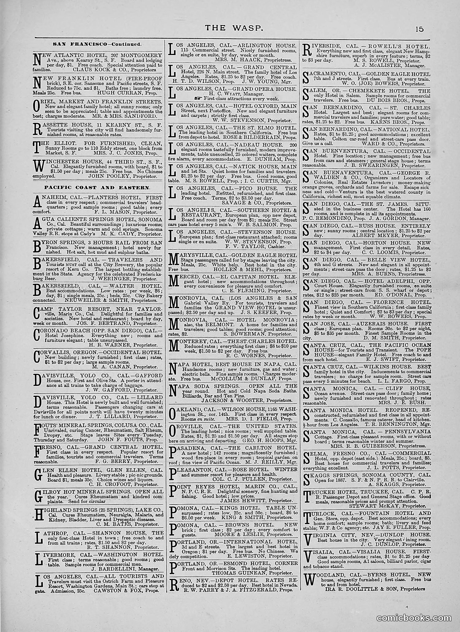 The Wasp — 1888 — page 266 of 526