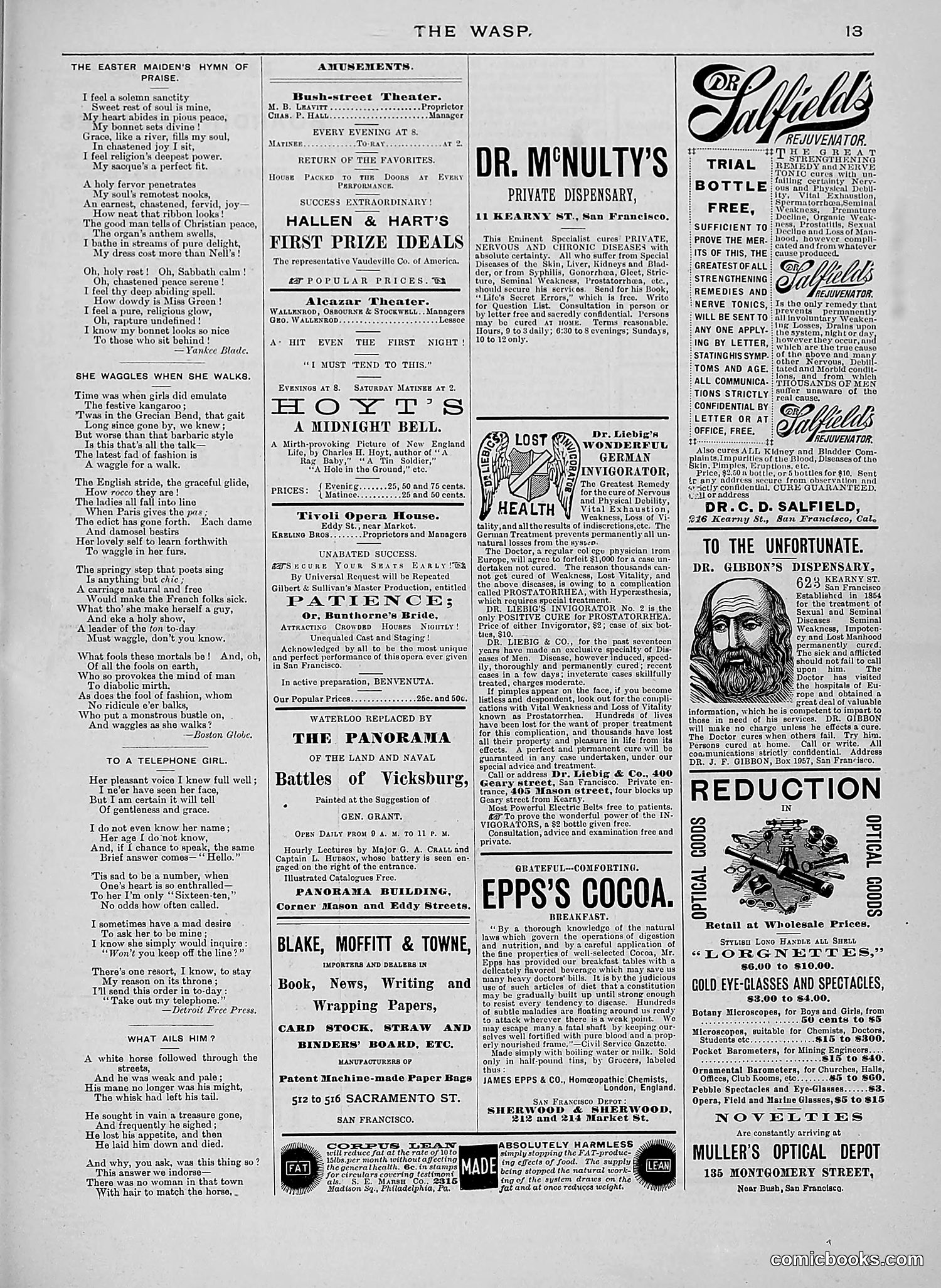 The Wasp — 1888 — page 284 of 526