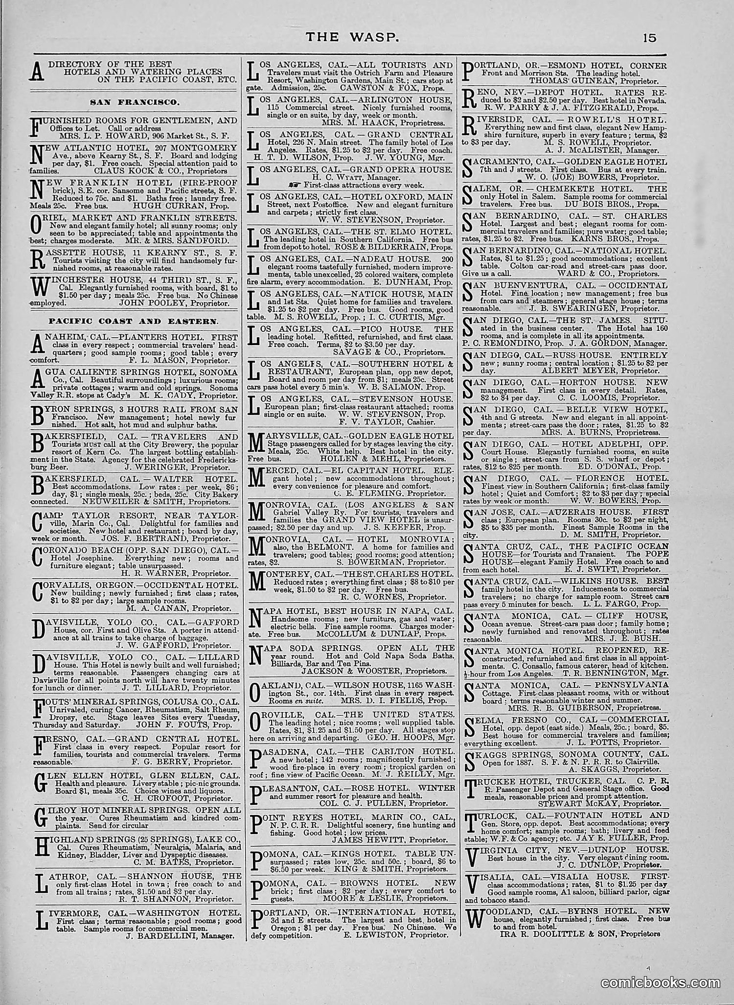 The Wasp — 1888 — page 286 of 526