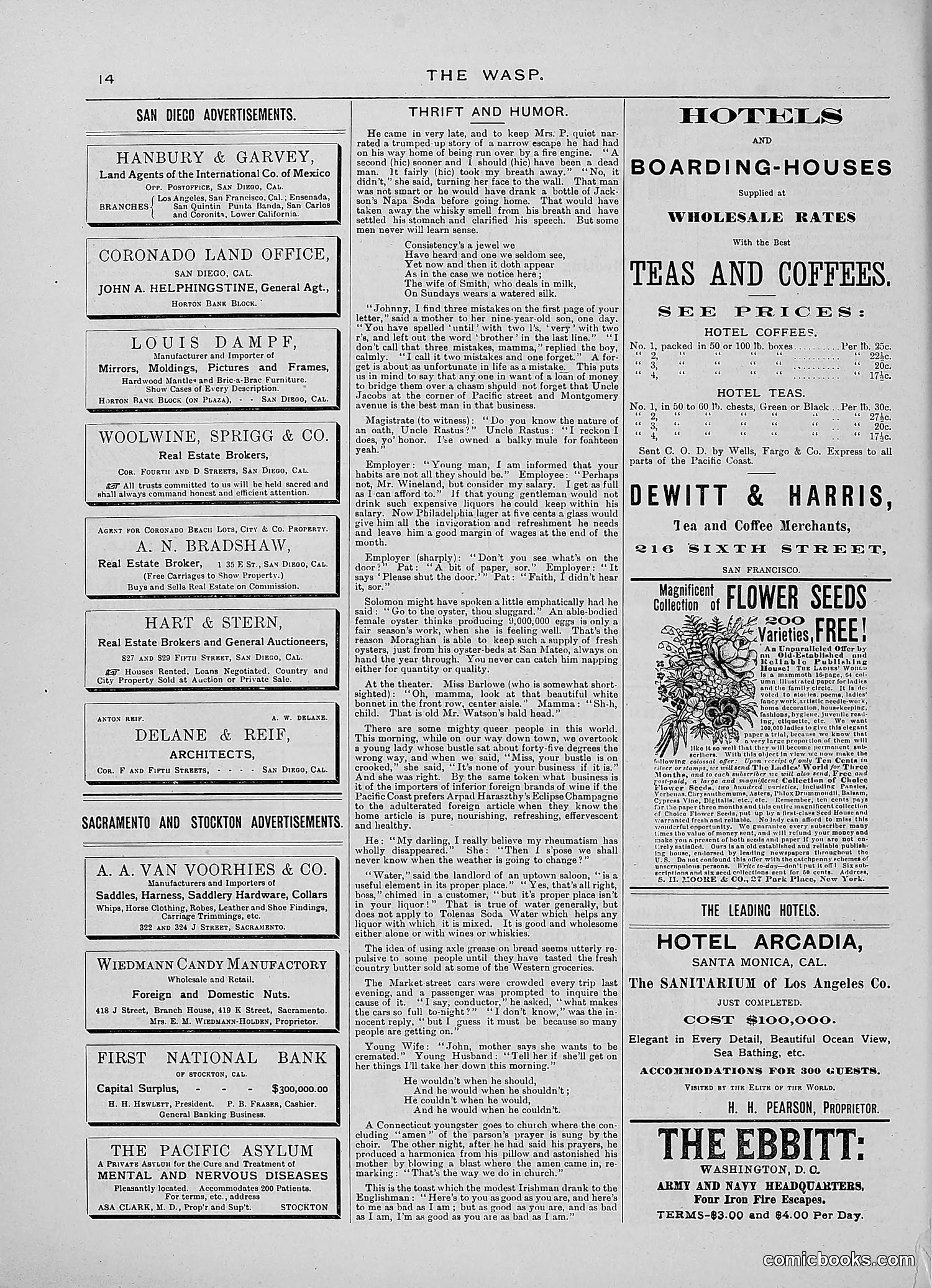The Wasp — 1888 — page 305 of 526