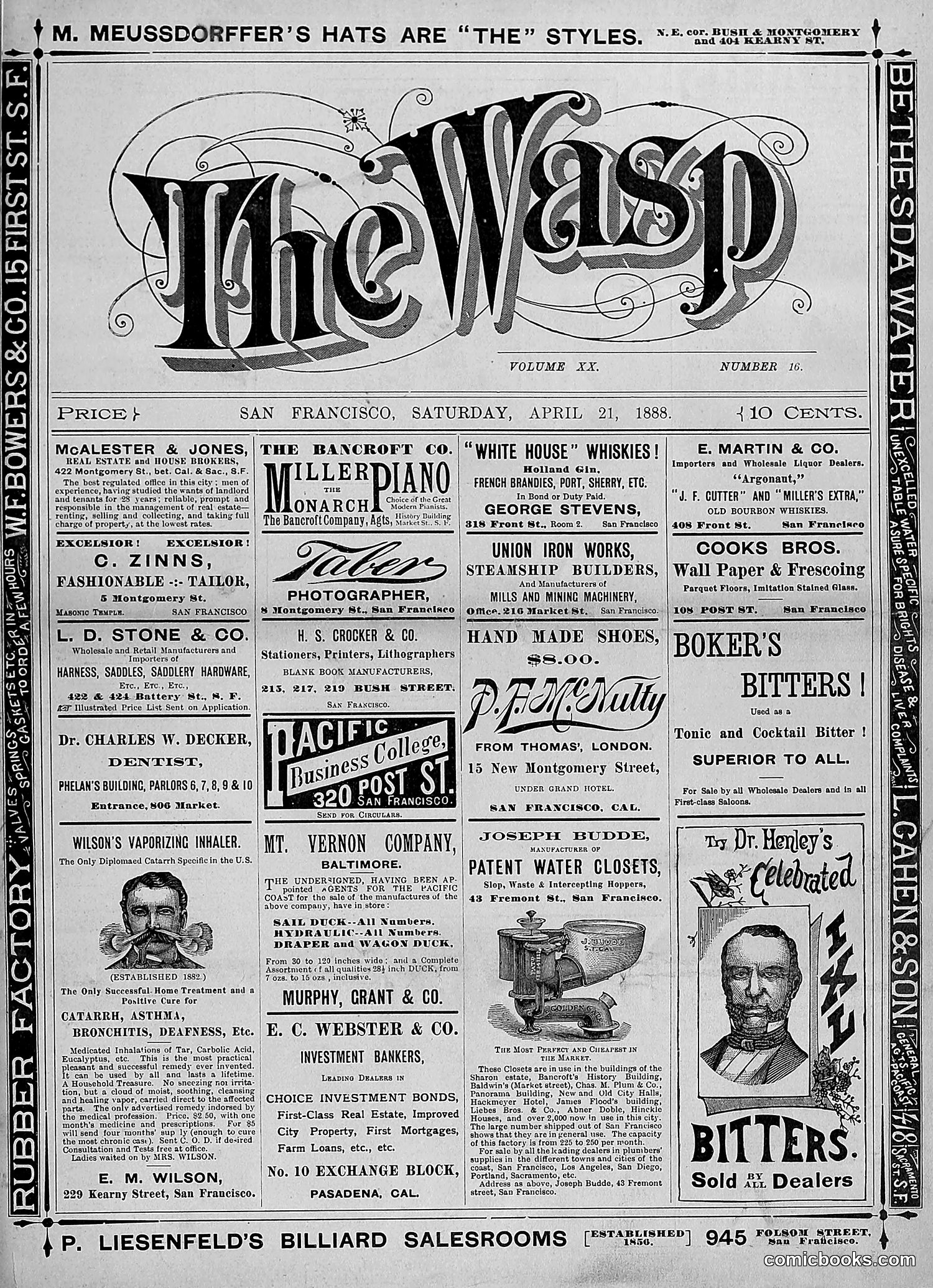 The Wasp — 1888 — page 310 of 526