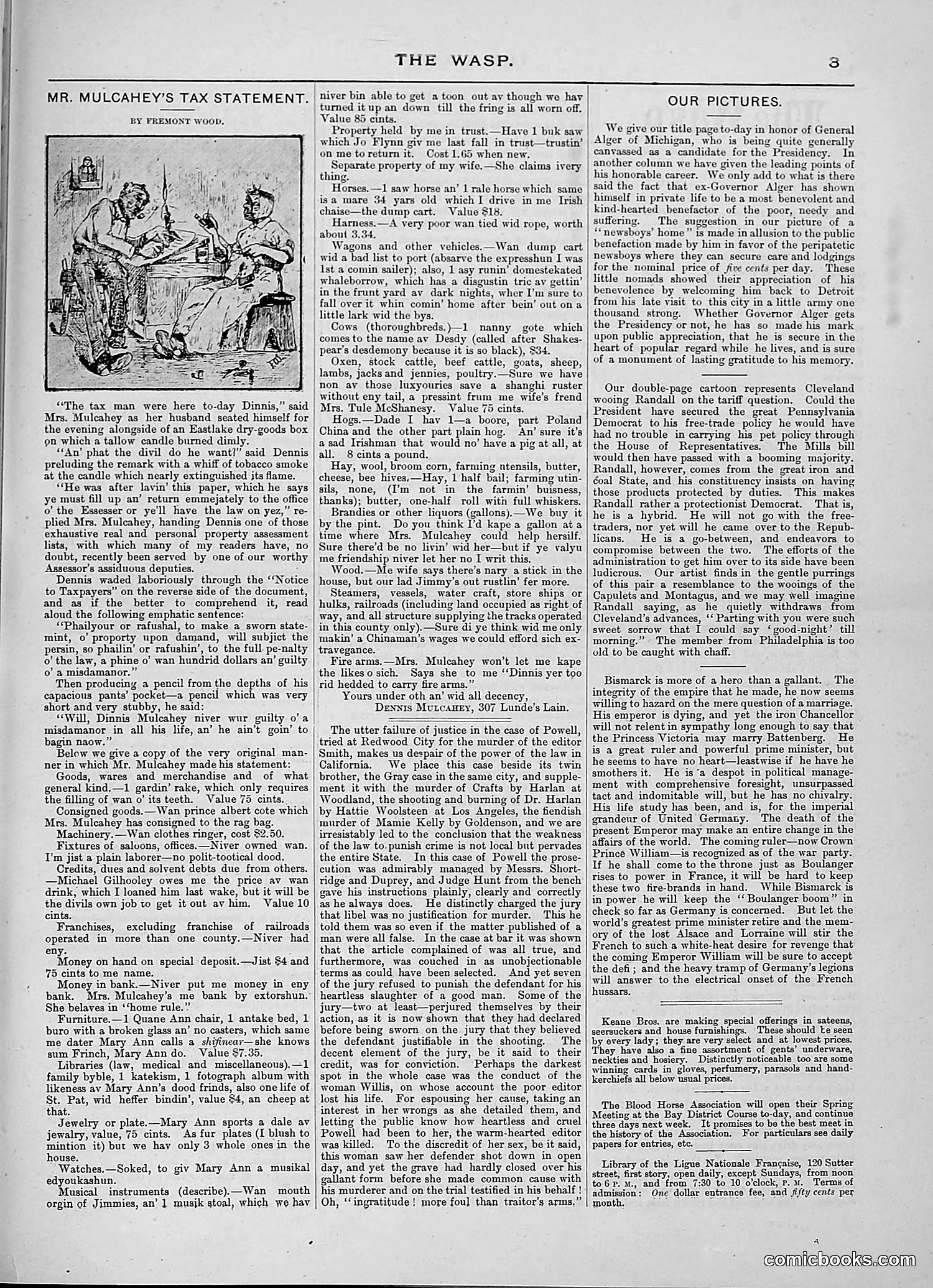 The Wasp — 1888 — page 314 of 526