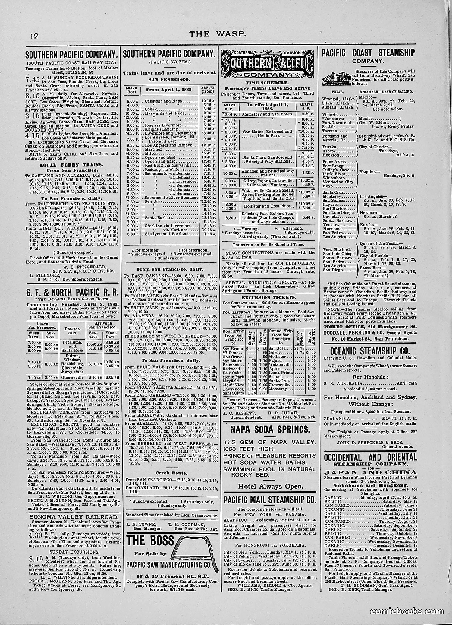 The Wasp — 1888 — page 323 of 526