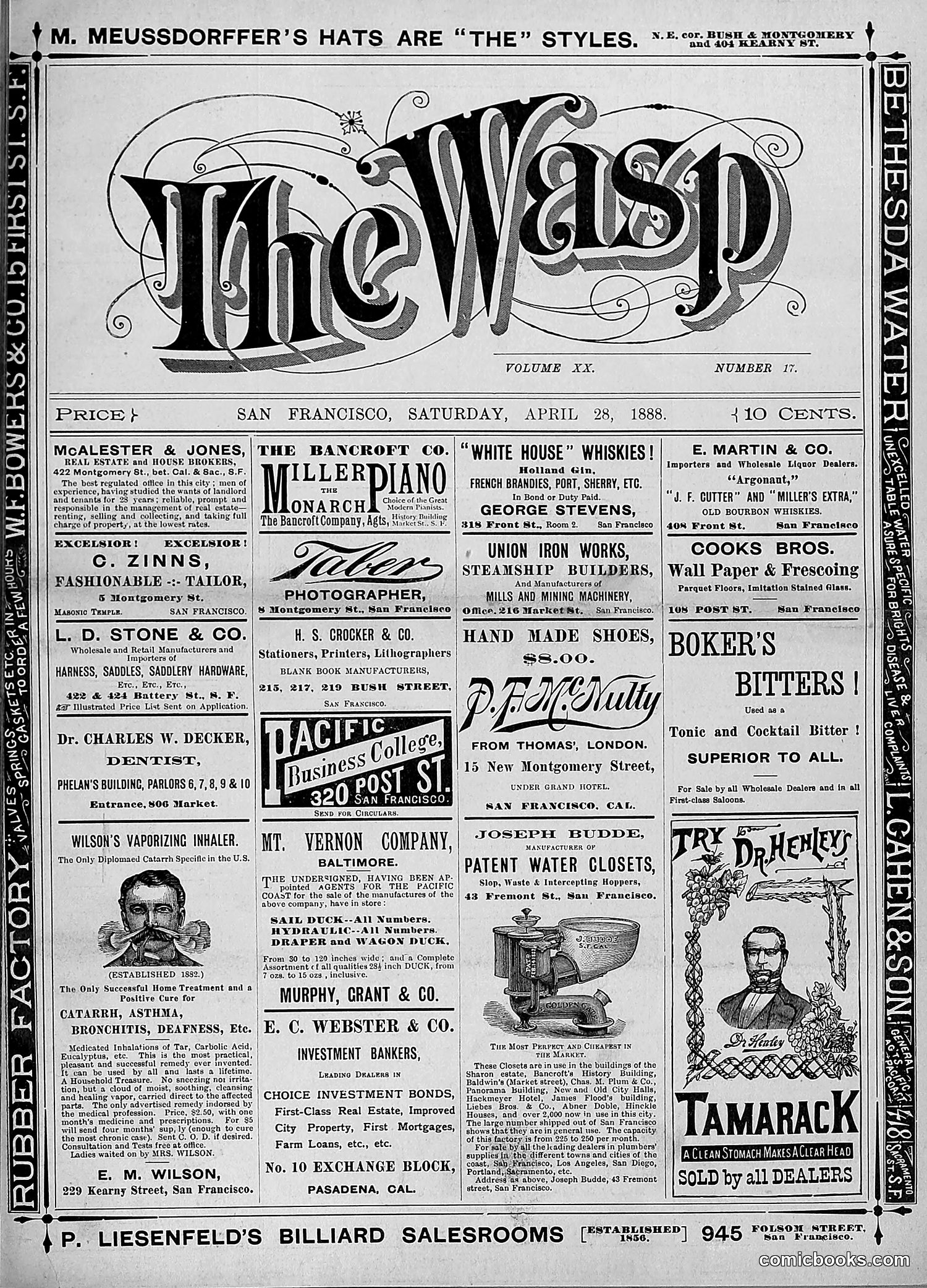 The Wasp — 1888 — page 330 of 526