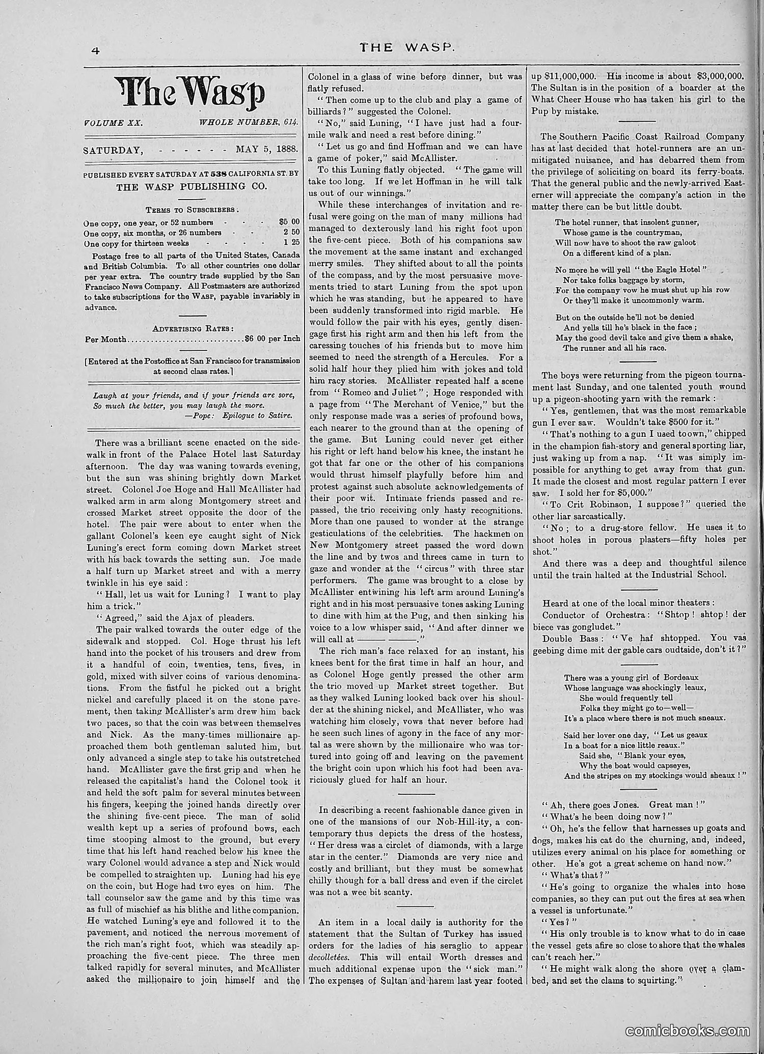 The Wasp — 1888 — page 355 of 526
