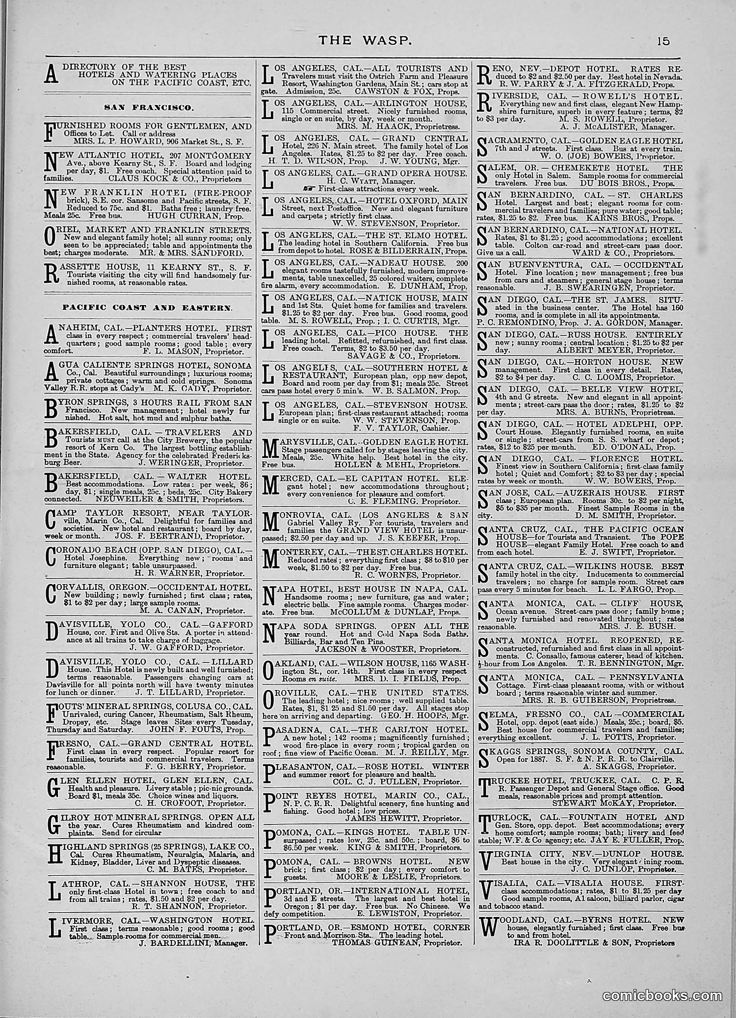 The Wasp — 1888 — page 424 of 526