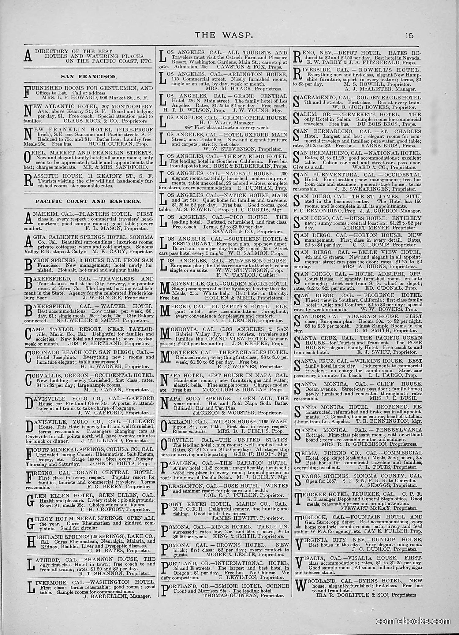 The Wasp — 1888 — page 444 of 526