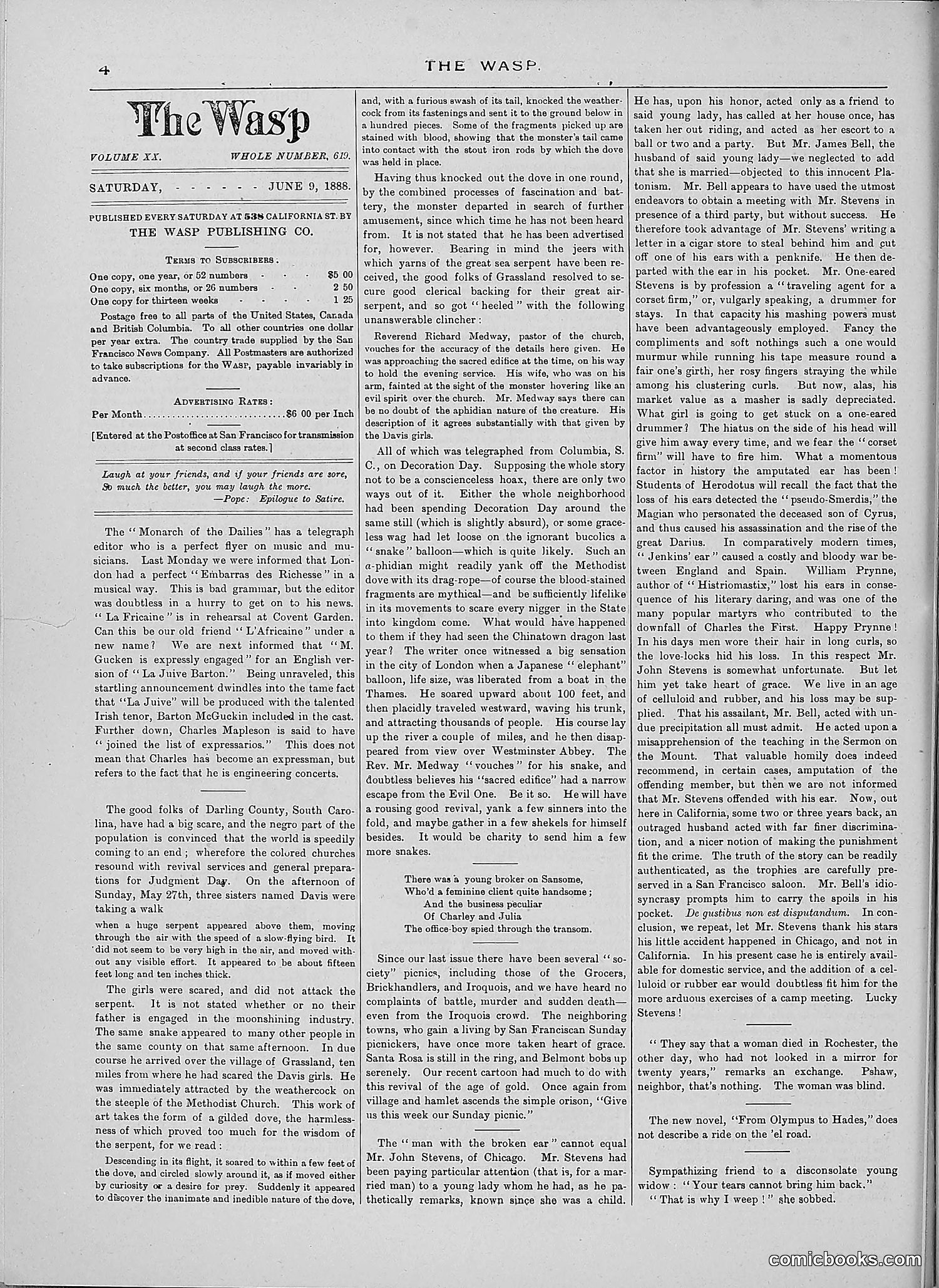 The Wasp — 1888 — page 453 of 526