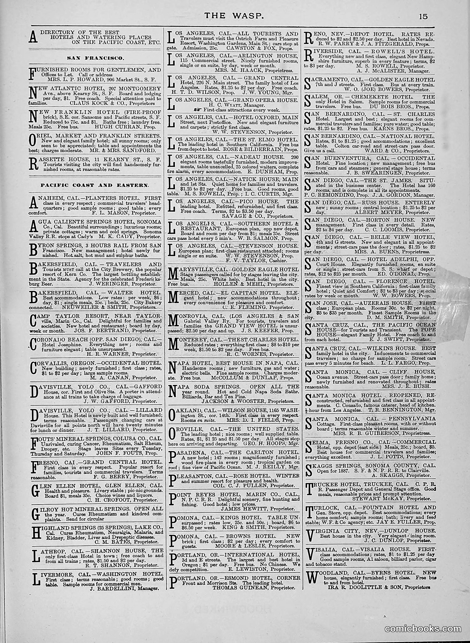 The Wasp — 1888 — page 464 of 526