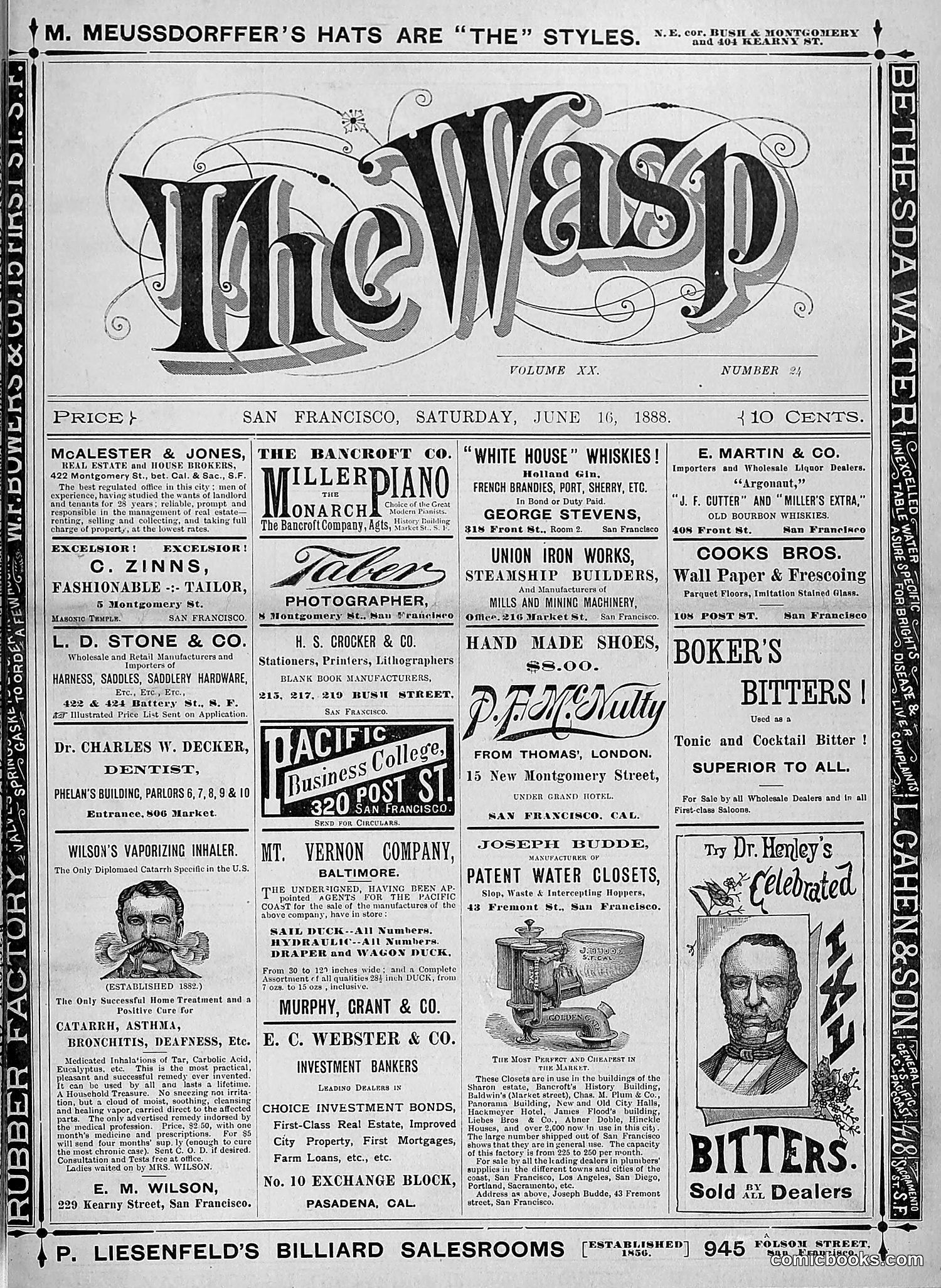 The Wasp — 1888 — page 468 of 526