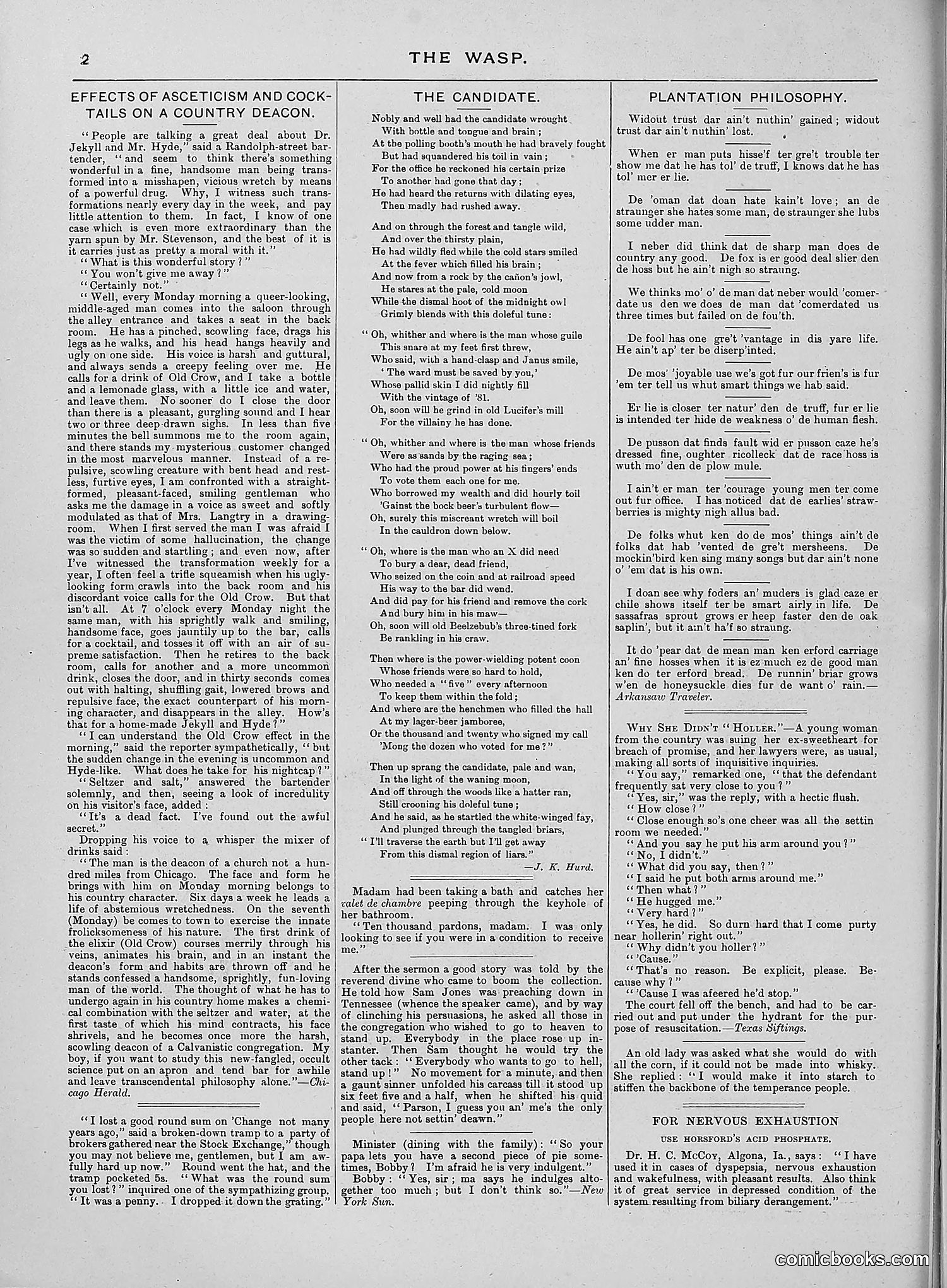 The Wasp — 1888 — page 471 of 526
