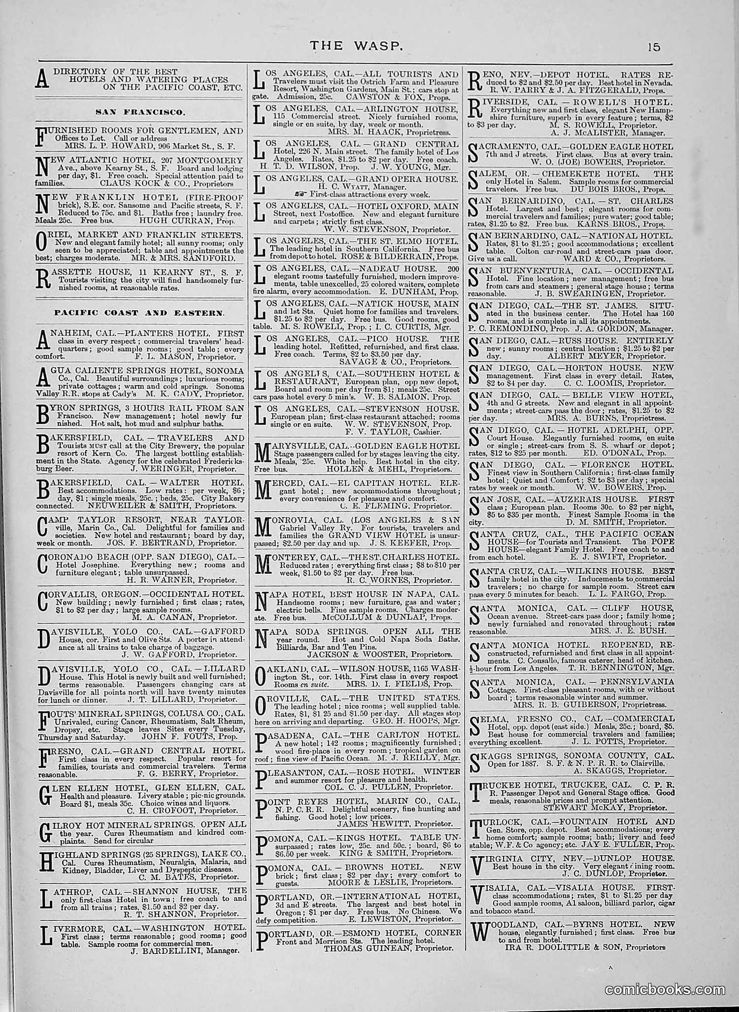The Wasp — 1888 — page 500 of 526