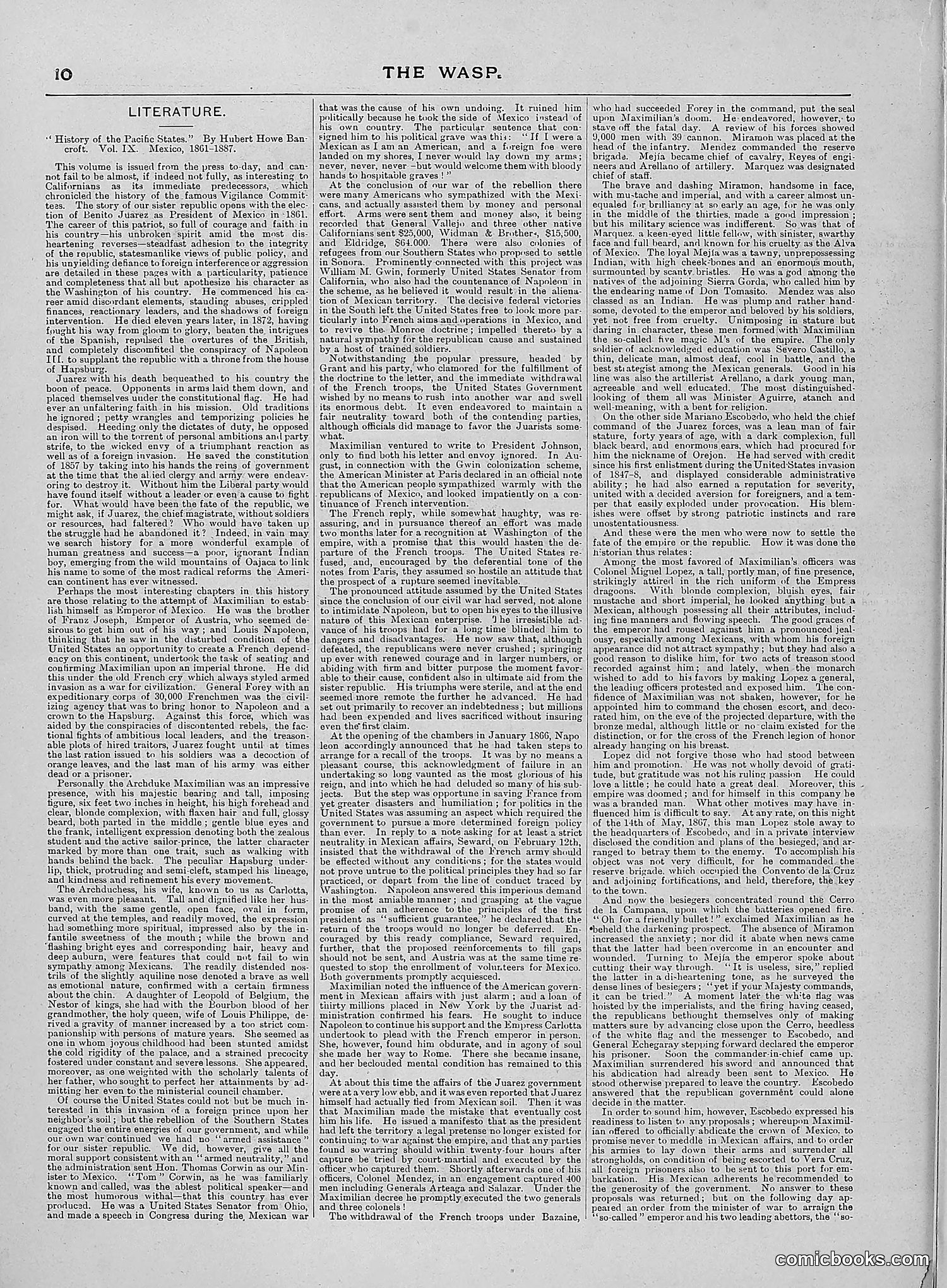 The Wasp — 1888 — page 59 of 526