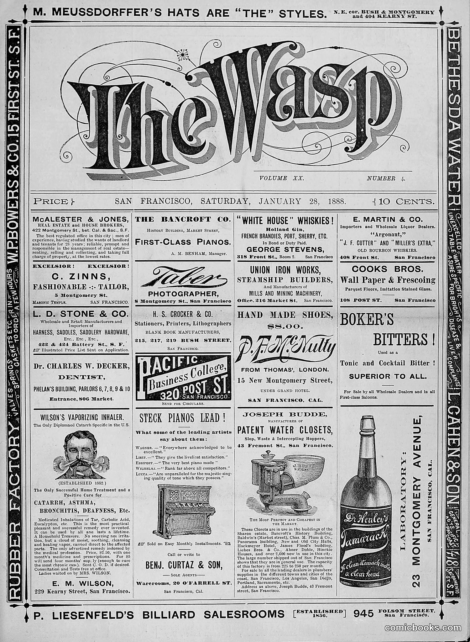 The Wasp — 1888 — page 68 of 526