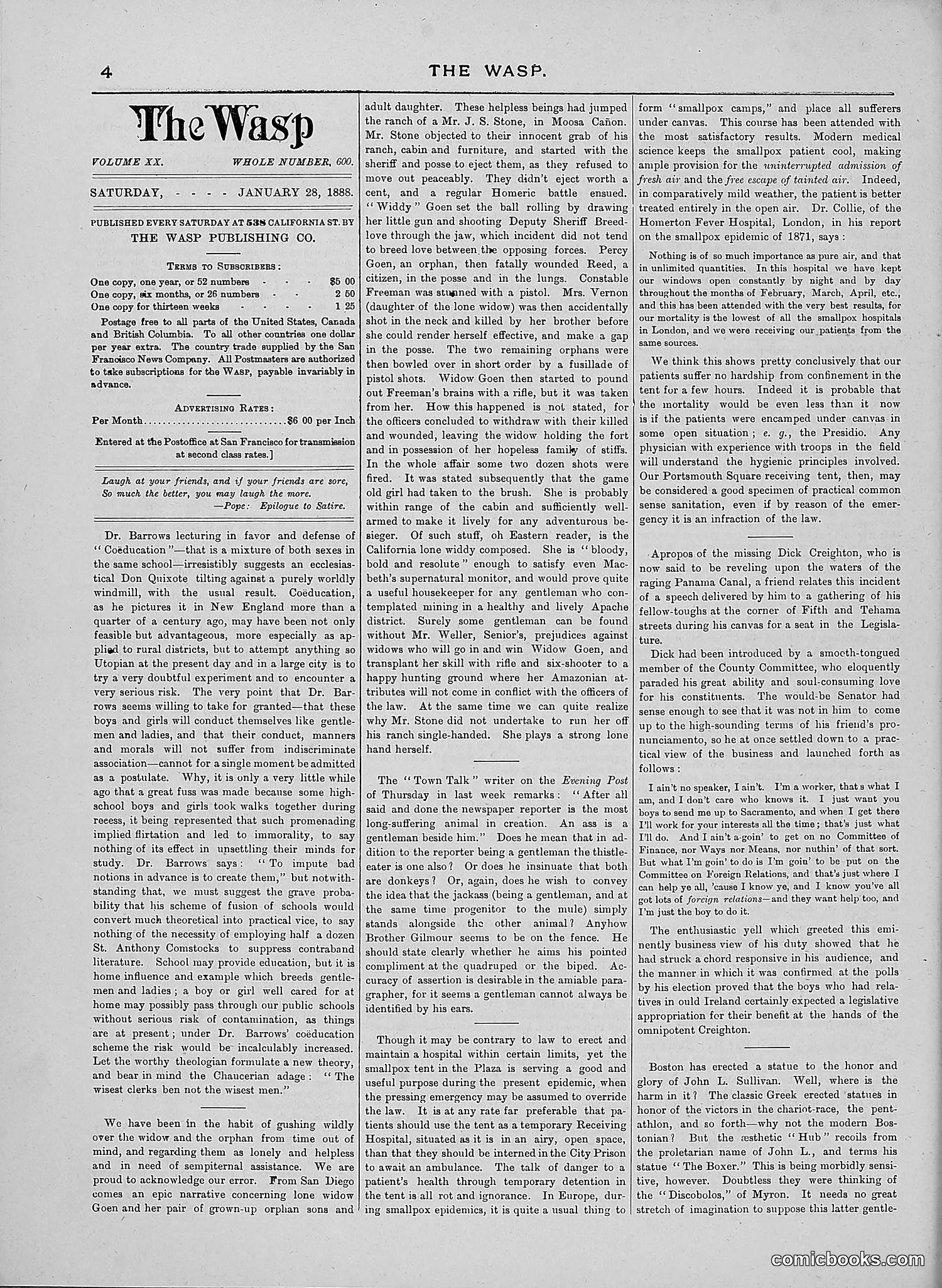 The Wasp — 1888 — page 73 of 526