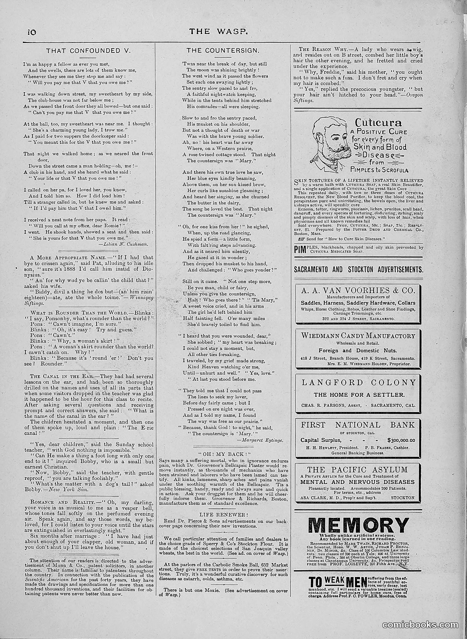 The Wasp — 1888 — page 79 of 526