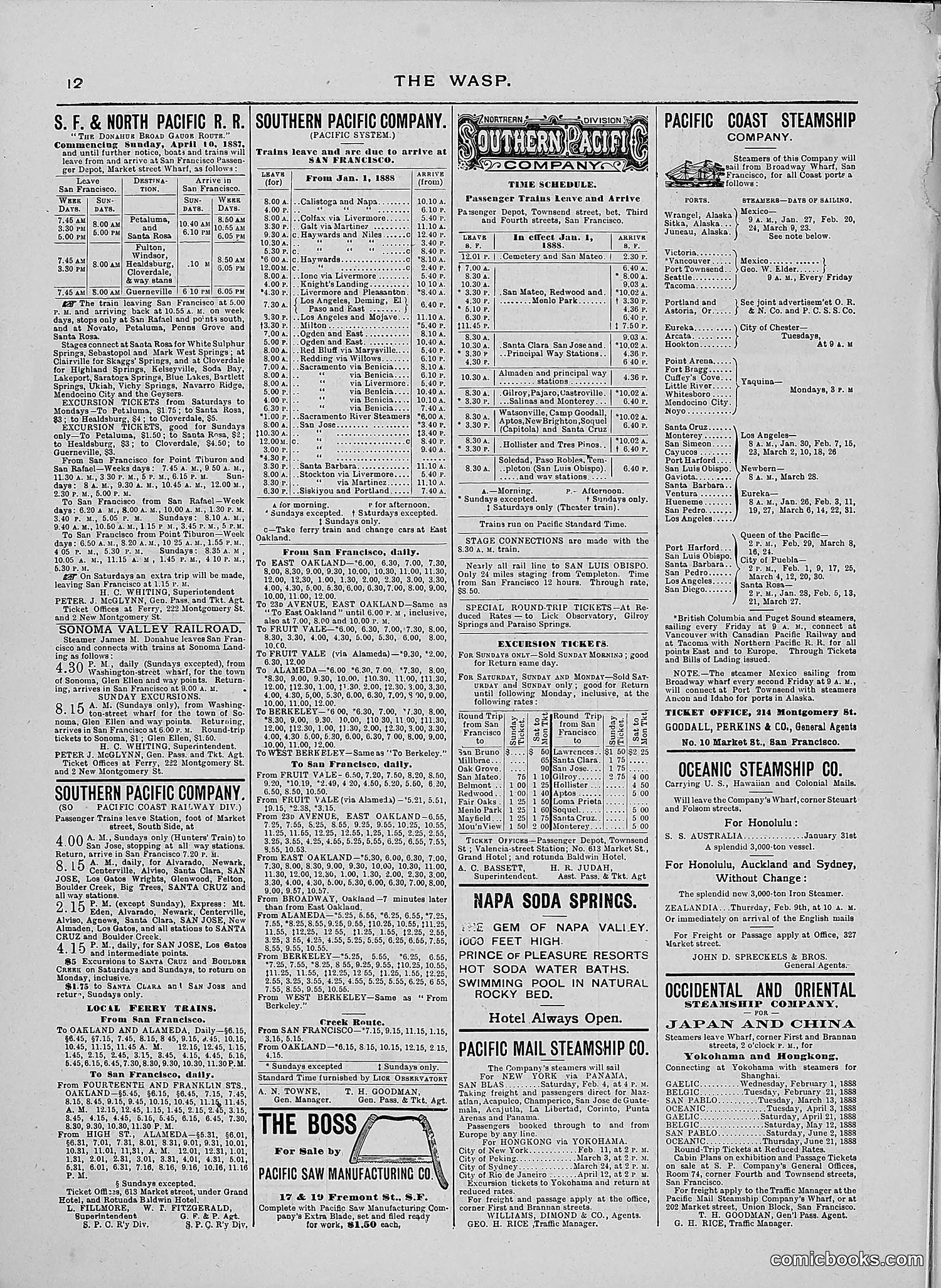 The Wasp — 1888 — page 81 of 526