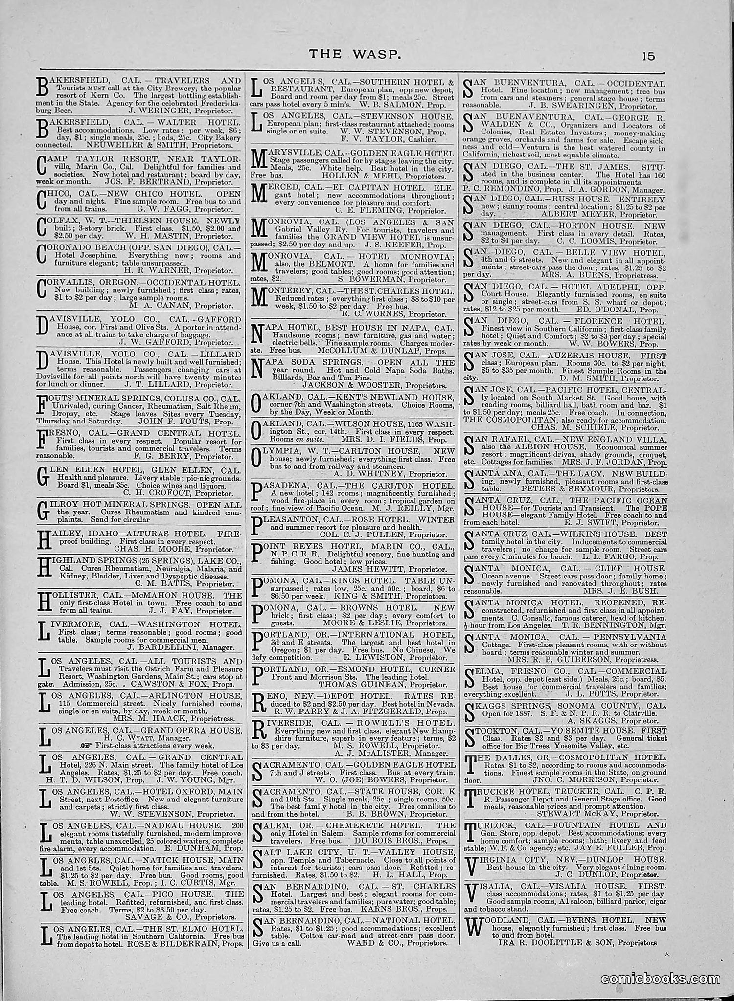 The Wasp — 1888 — page 84 of 526