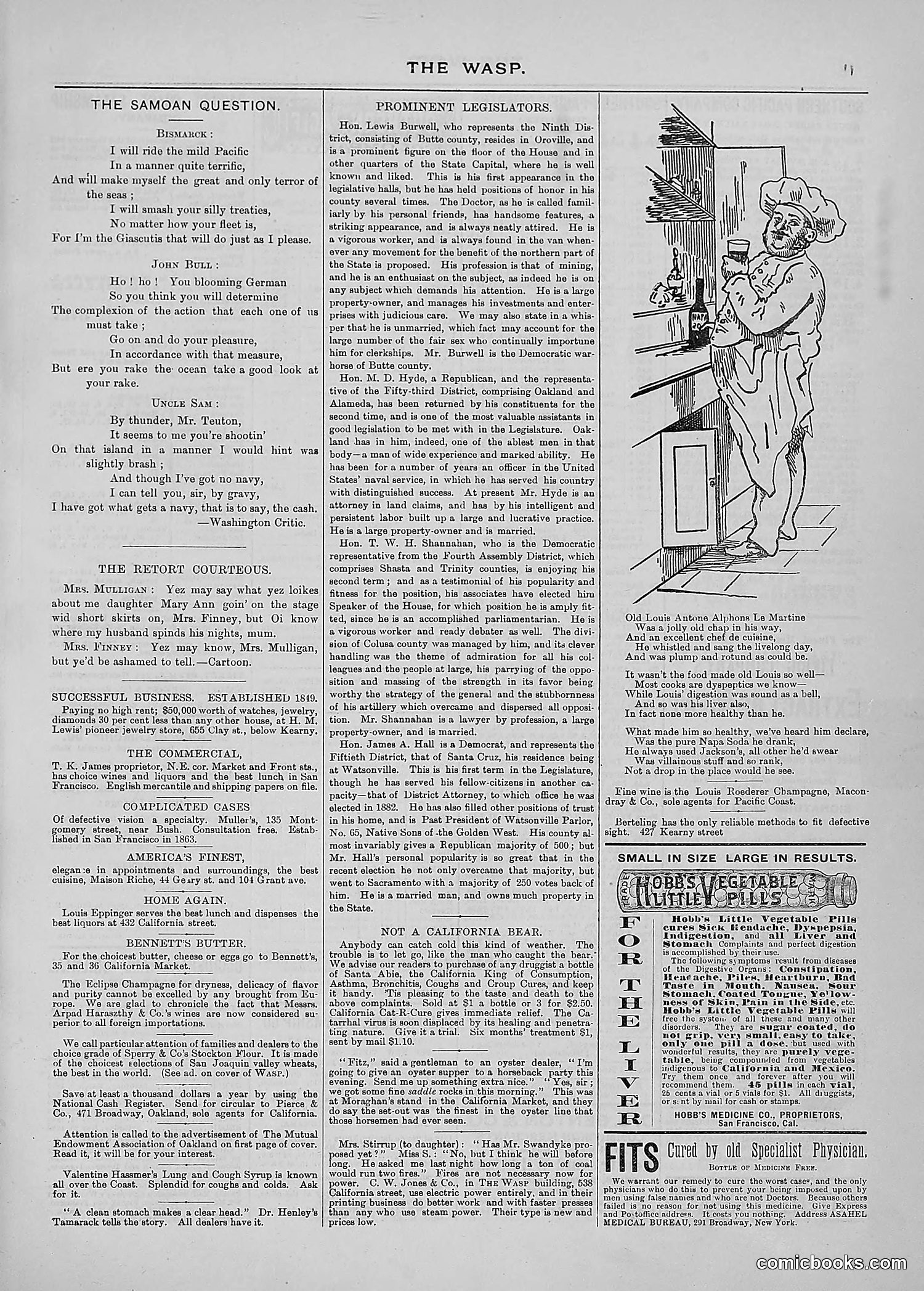 The Wasp — 1889 — page 102 of 440