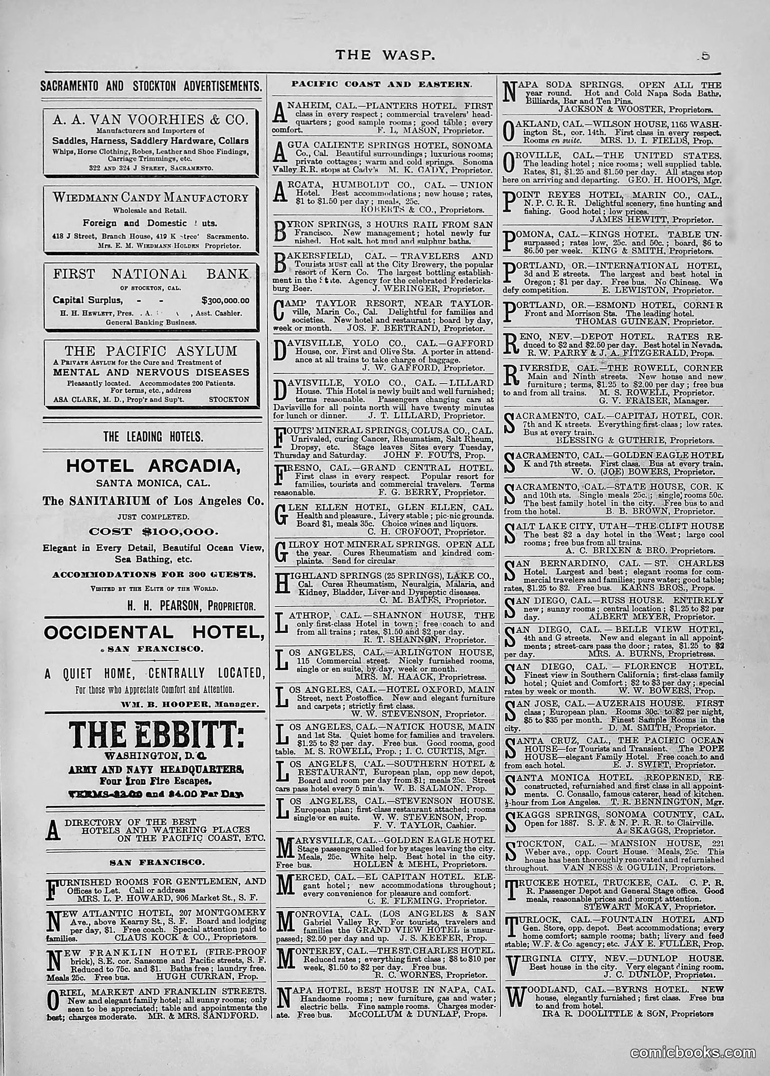The Wasp — 1889 — page 106 of 440