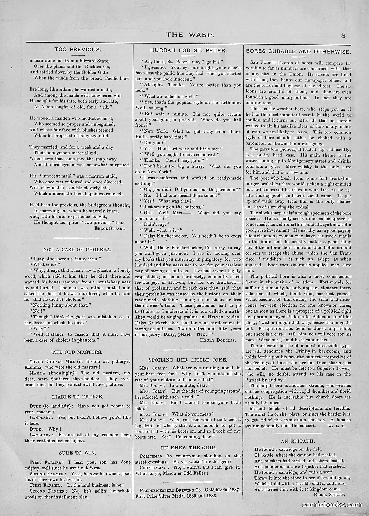 The Wasp — 1889 — page 12 of 440