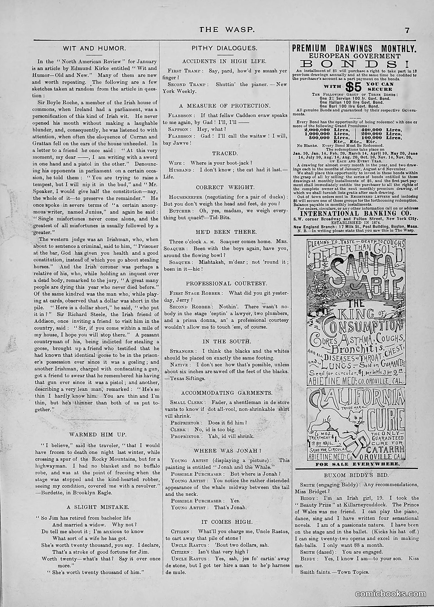The Wasp — 1889 — page 114 of 440
