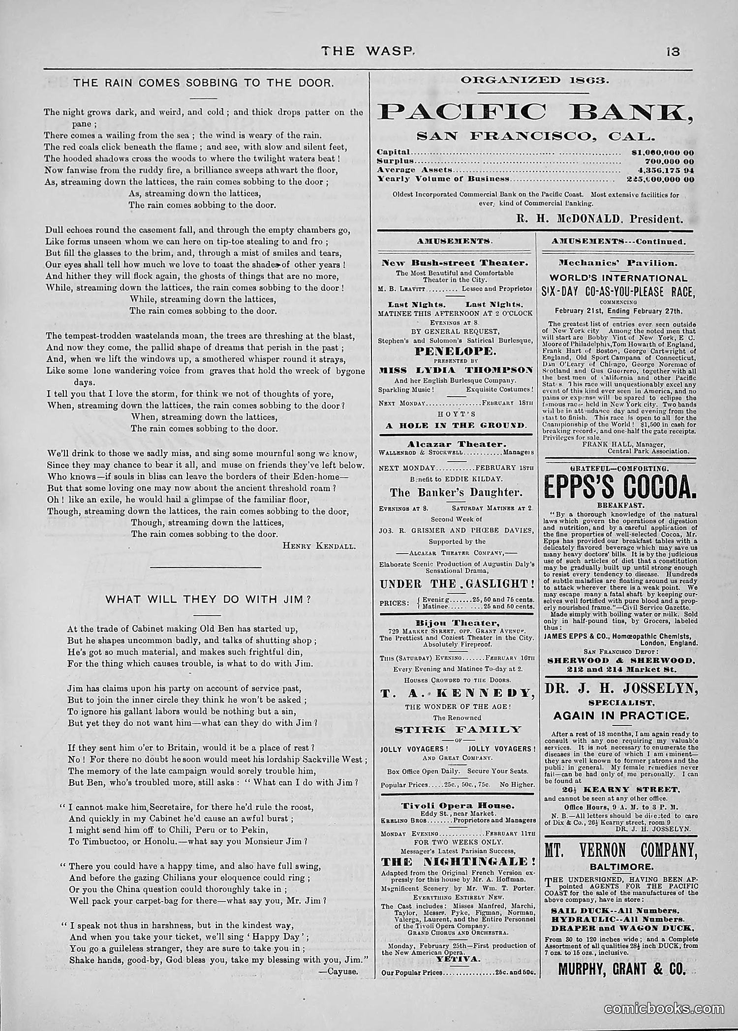 The Wasp — 1889 — page 120 of 440