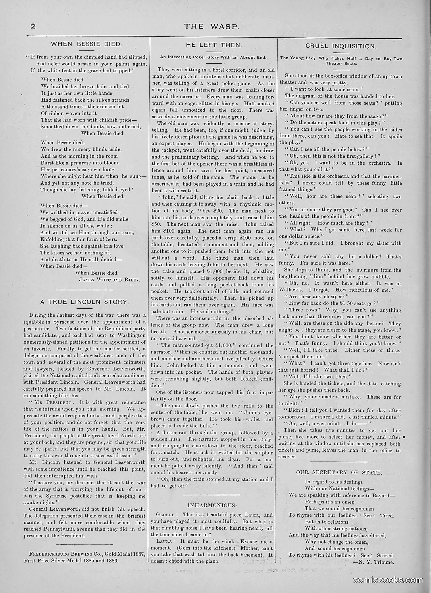The Wasp — 1889 — page 129 of 440