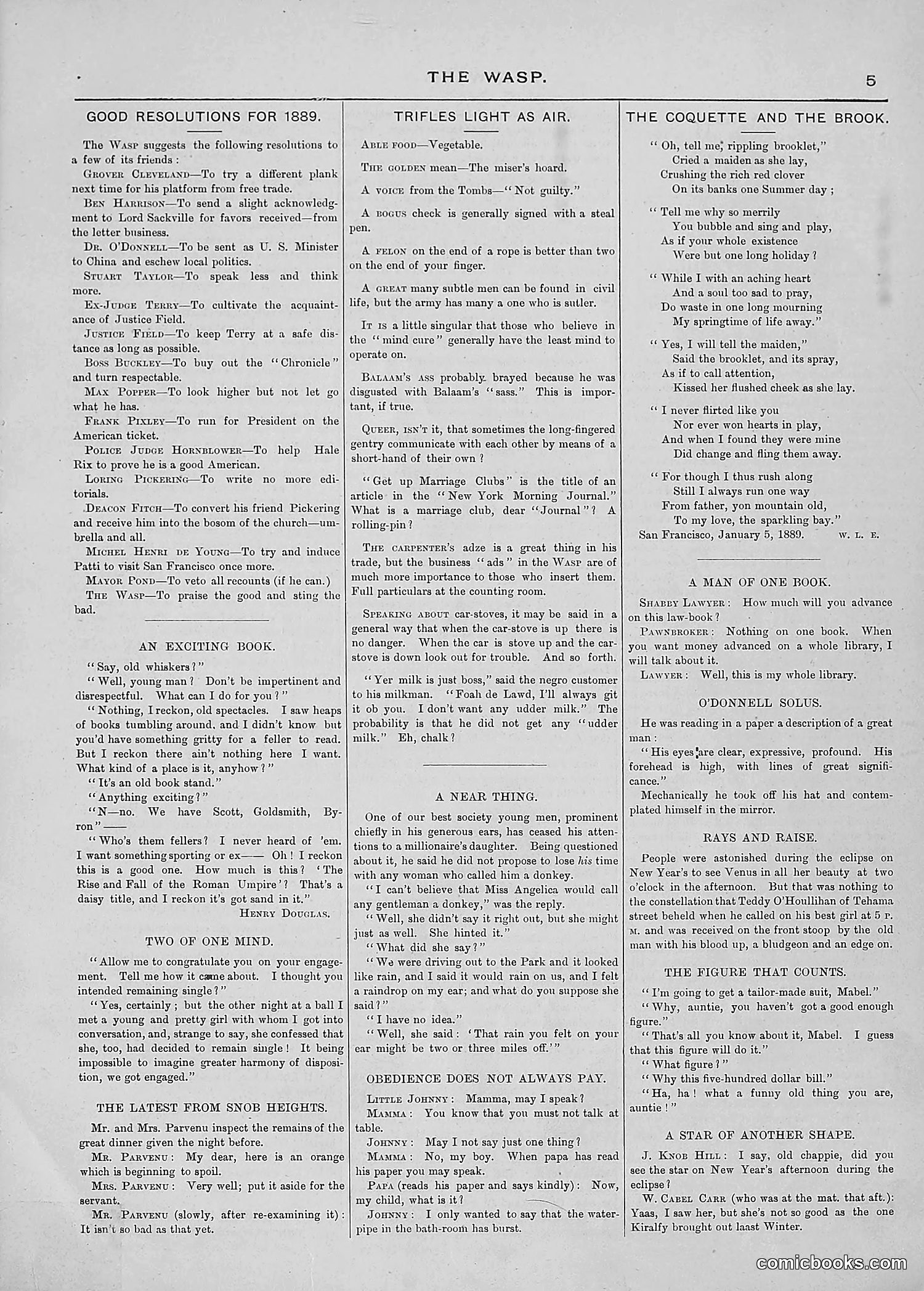The Wasp — 1889 — page 14 of 440