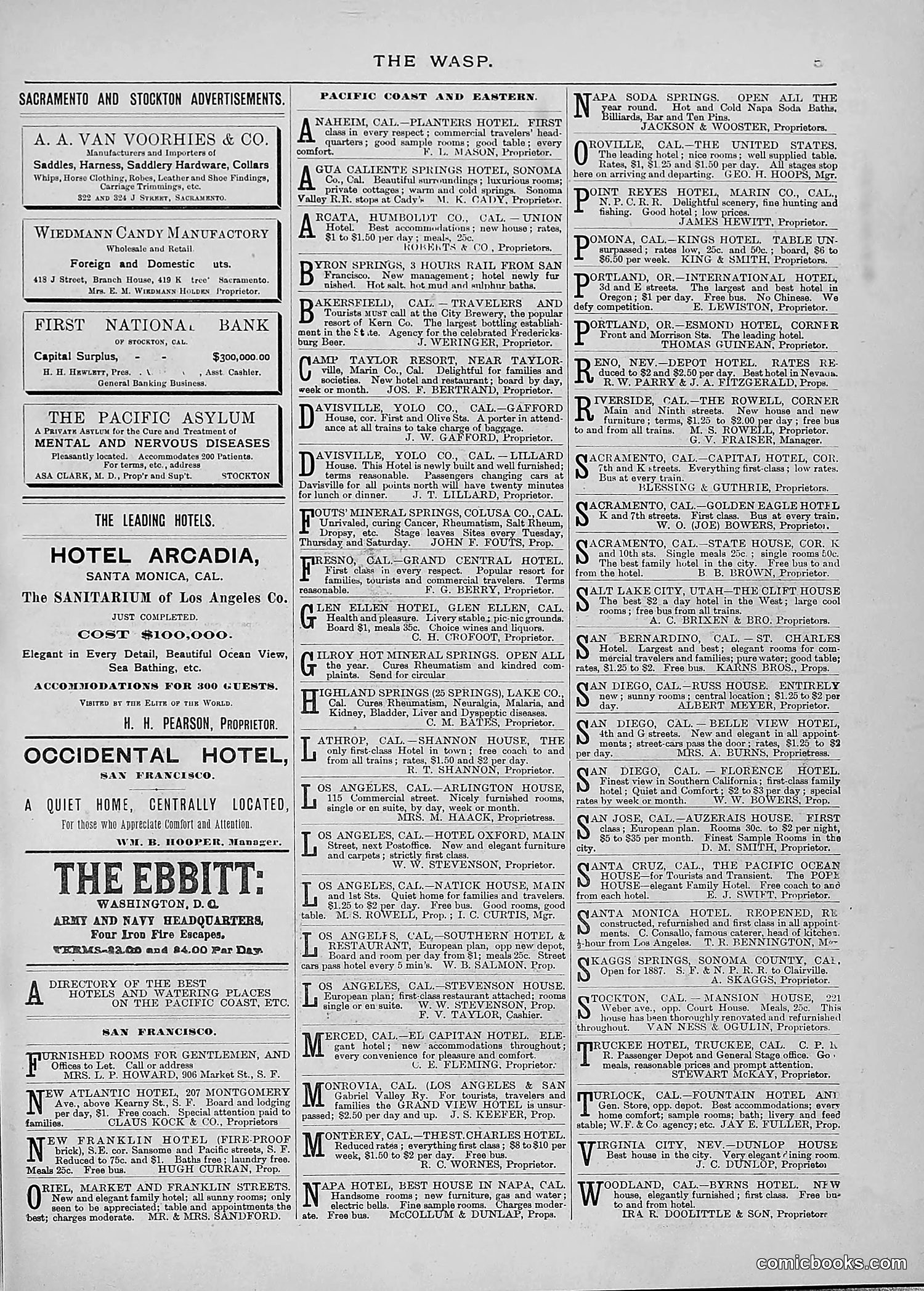 The Wasp — 1889 — page 142 of 440