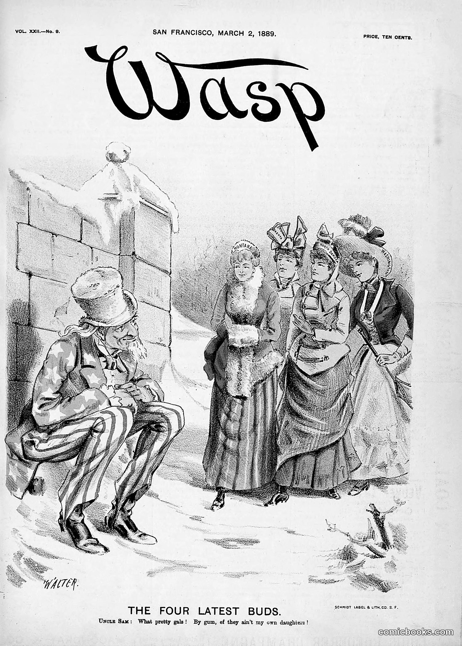 The Wasp — 1889 — page 144 of 440