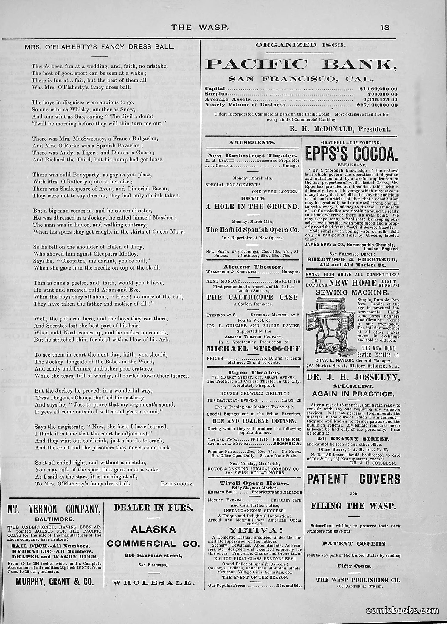 The Wasp — 1889 — page 158 of 440